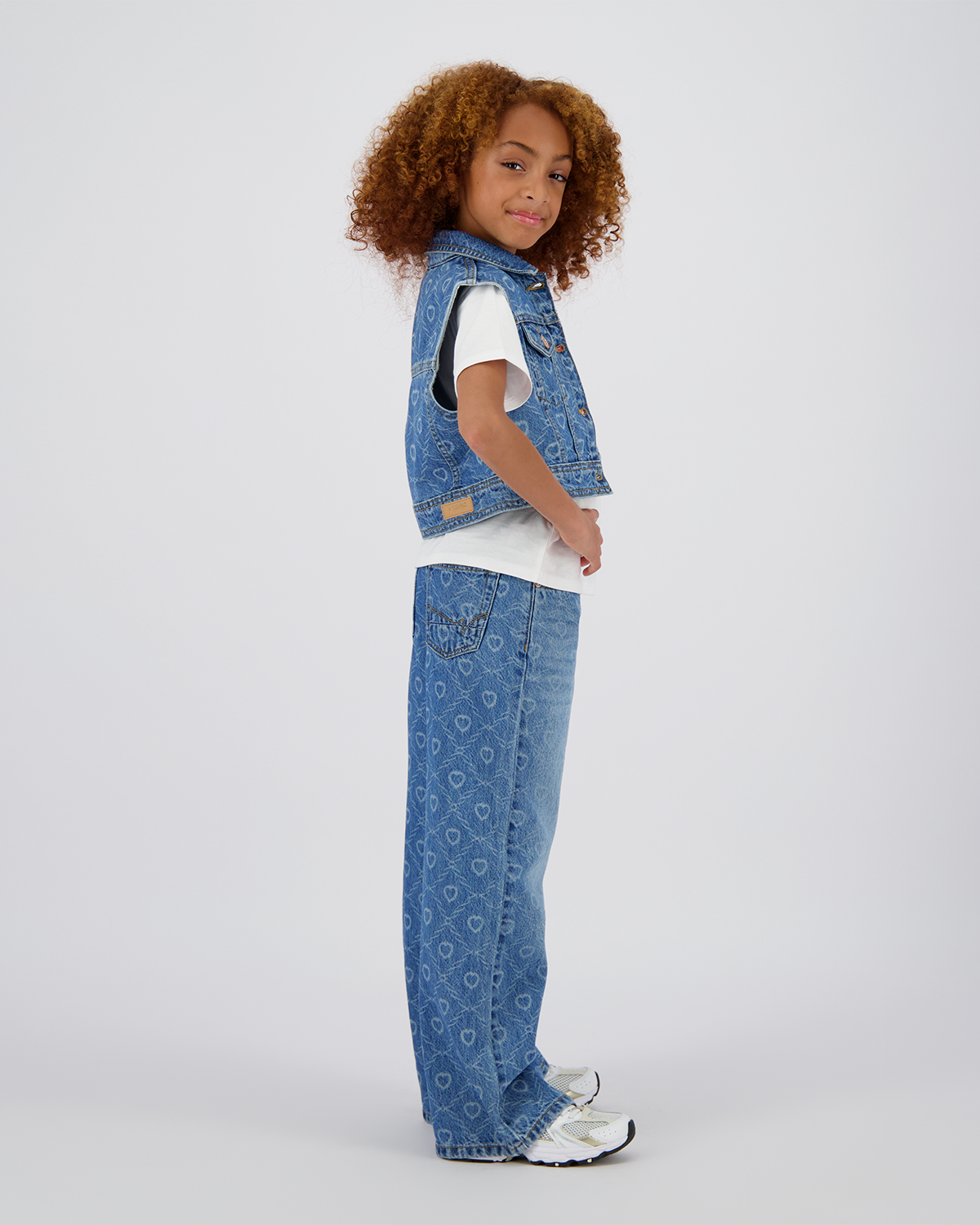 Extra wide leg Jeans Cassie Laser