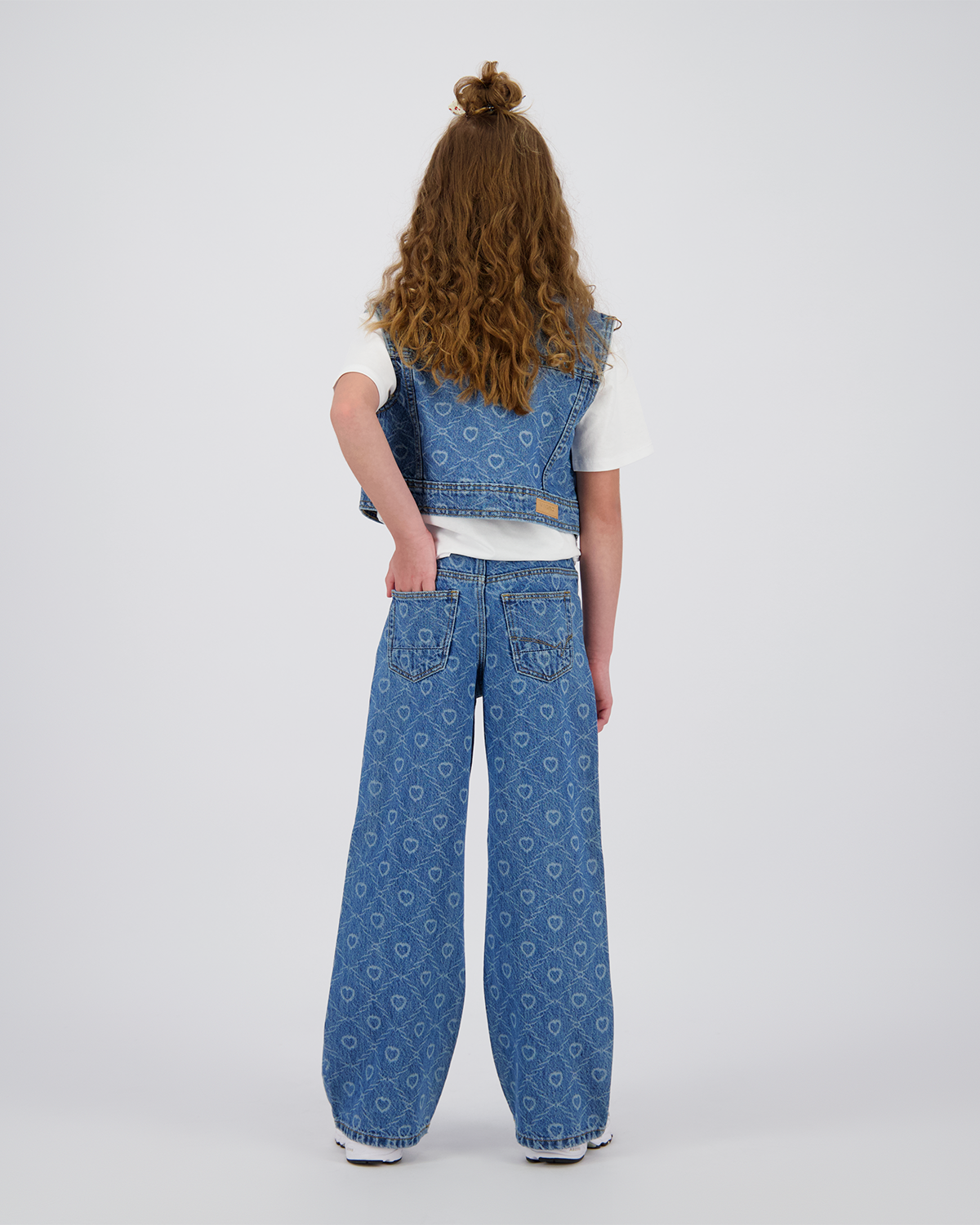 Extra wide leg Jeans Cassie Laser