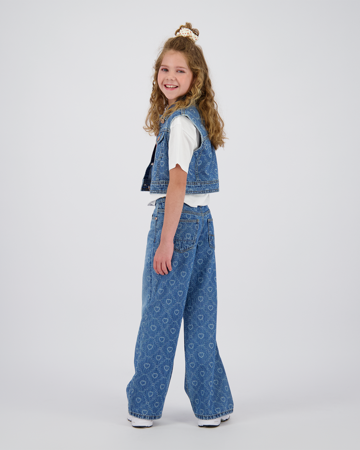 Extra wide leg Jeans Cassie Laser