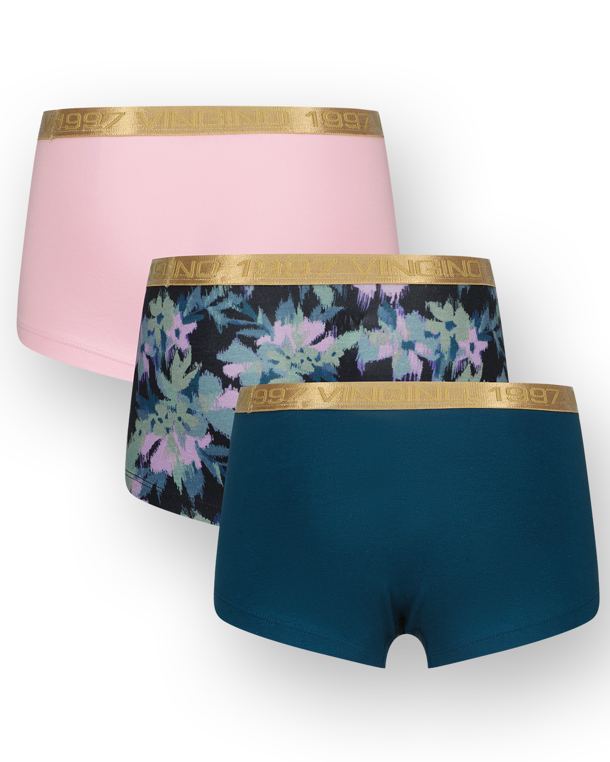 Hipster G-244-6 Fancy flower 3 pack