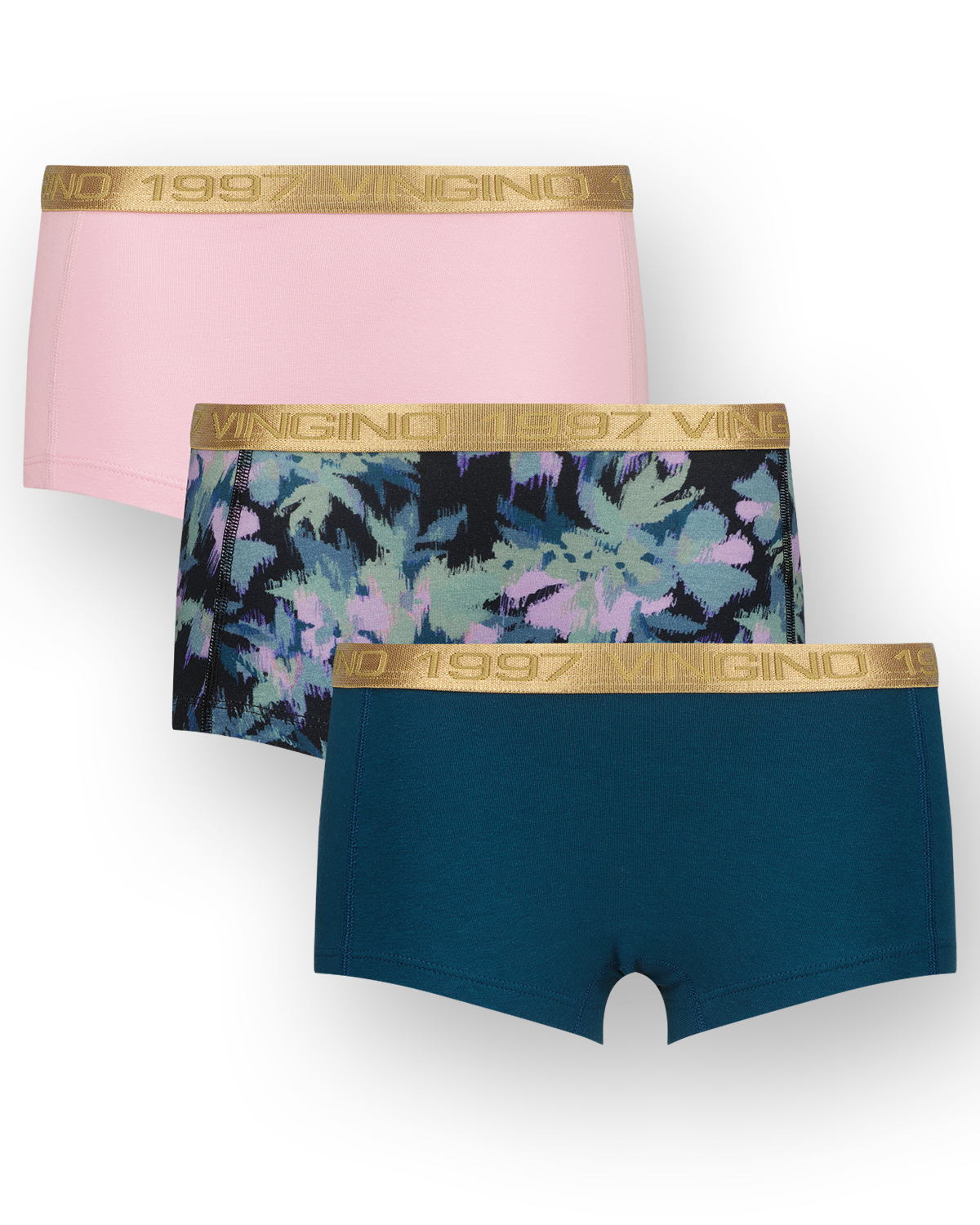 Hipster G-244-6 Fancy flower 3 pack