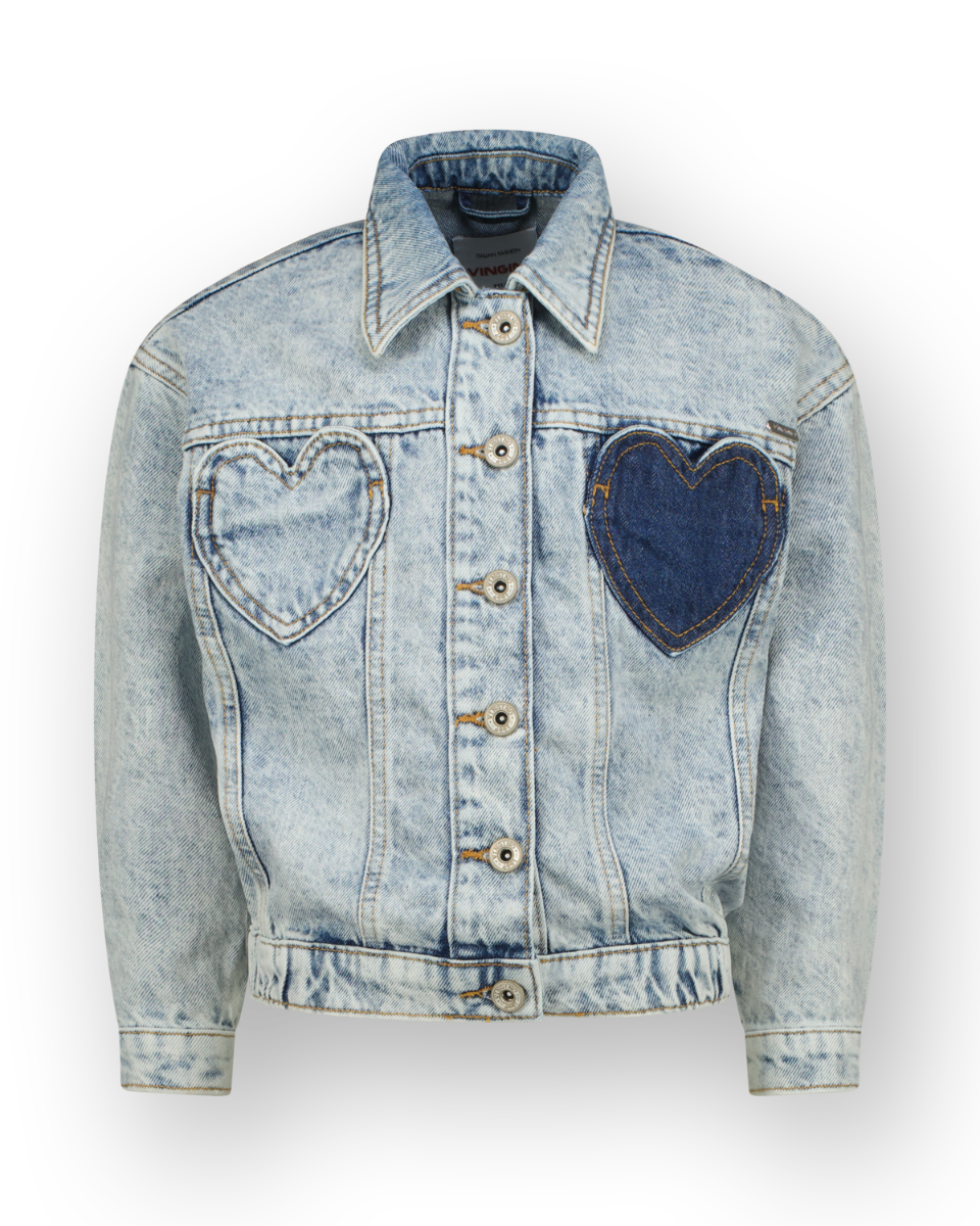 Spijkerjas Tori Heart