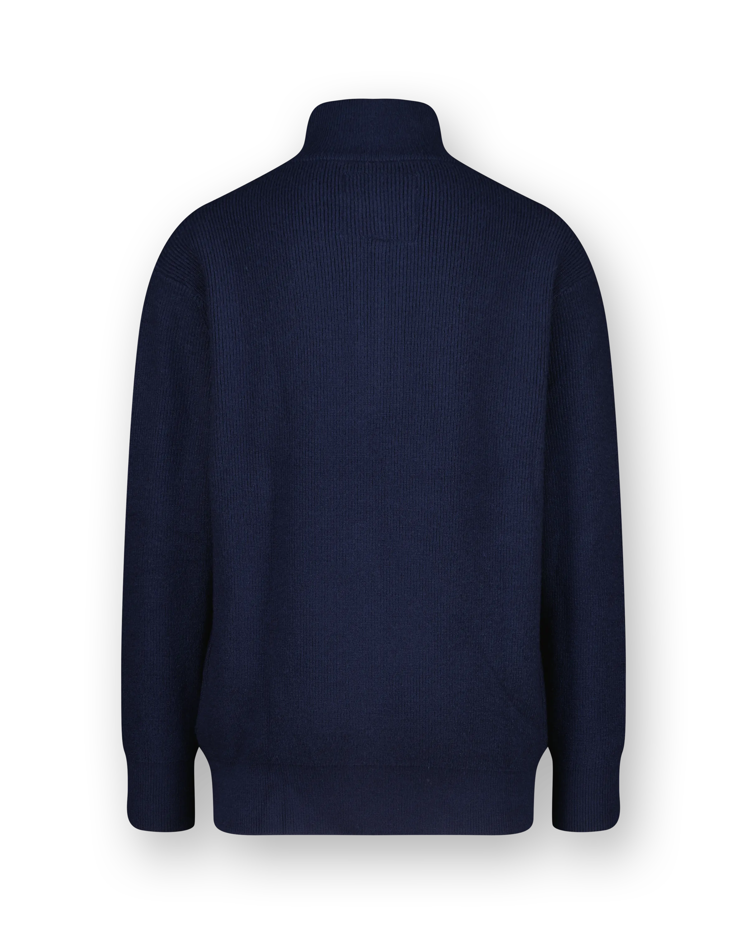 Flat Knit half zip
