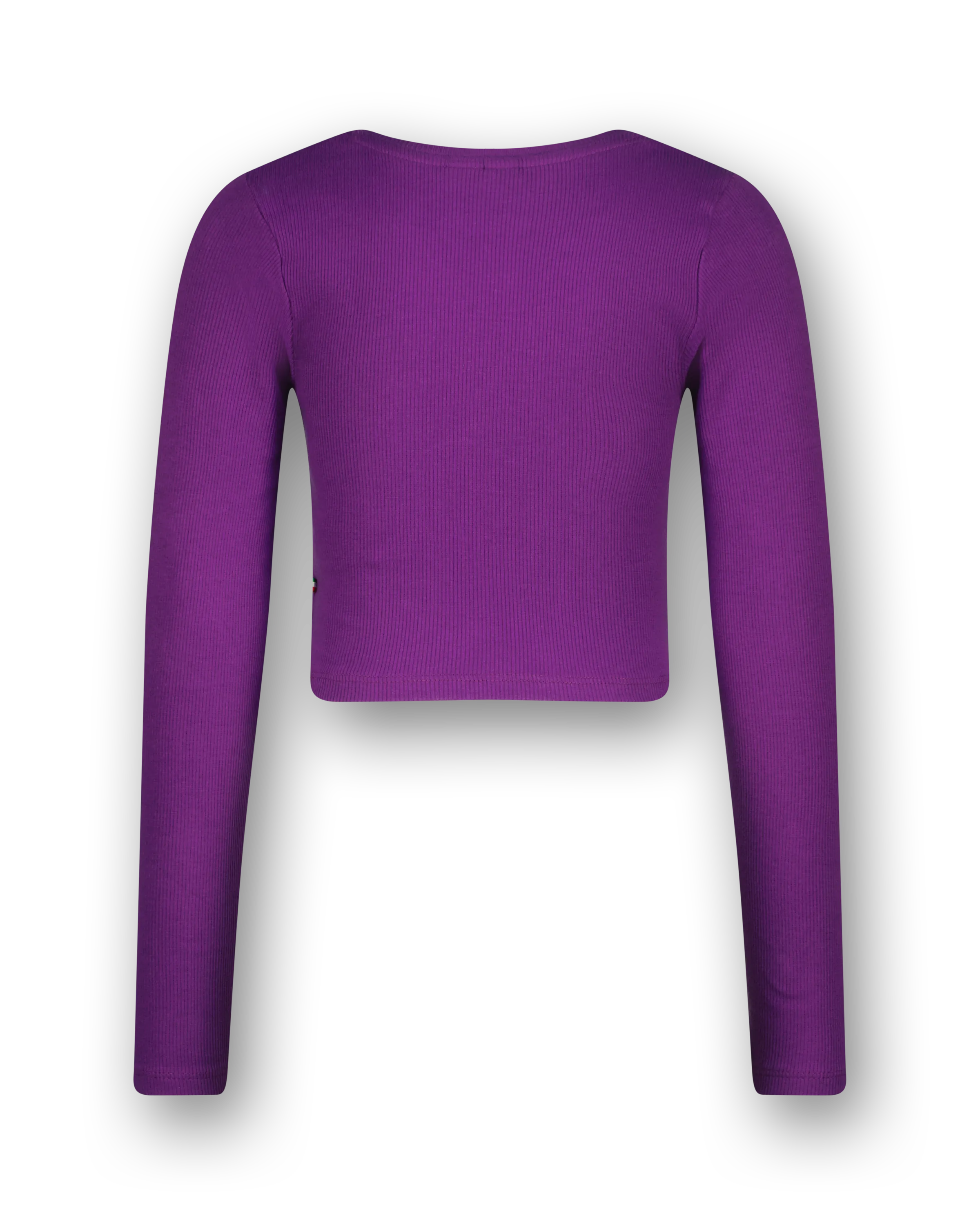 T-shirt G-basic-crop Rib Longsleeve