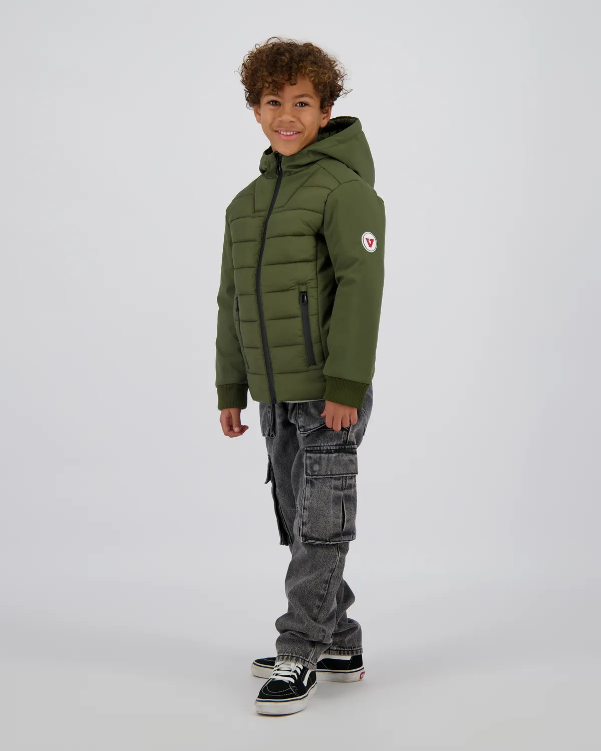Boys Jacket Texto | Green