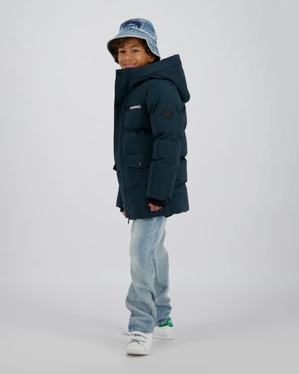 Boys Long Jacket Tanner | Green