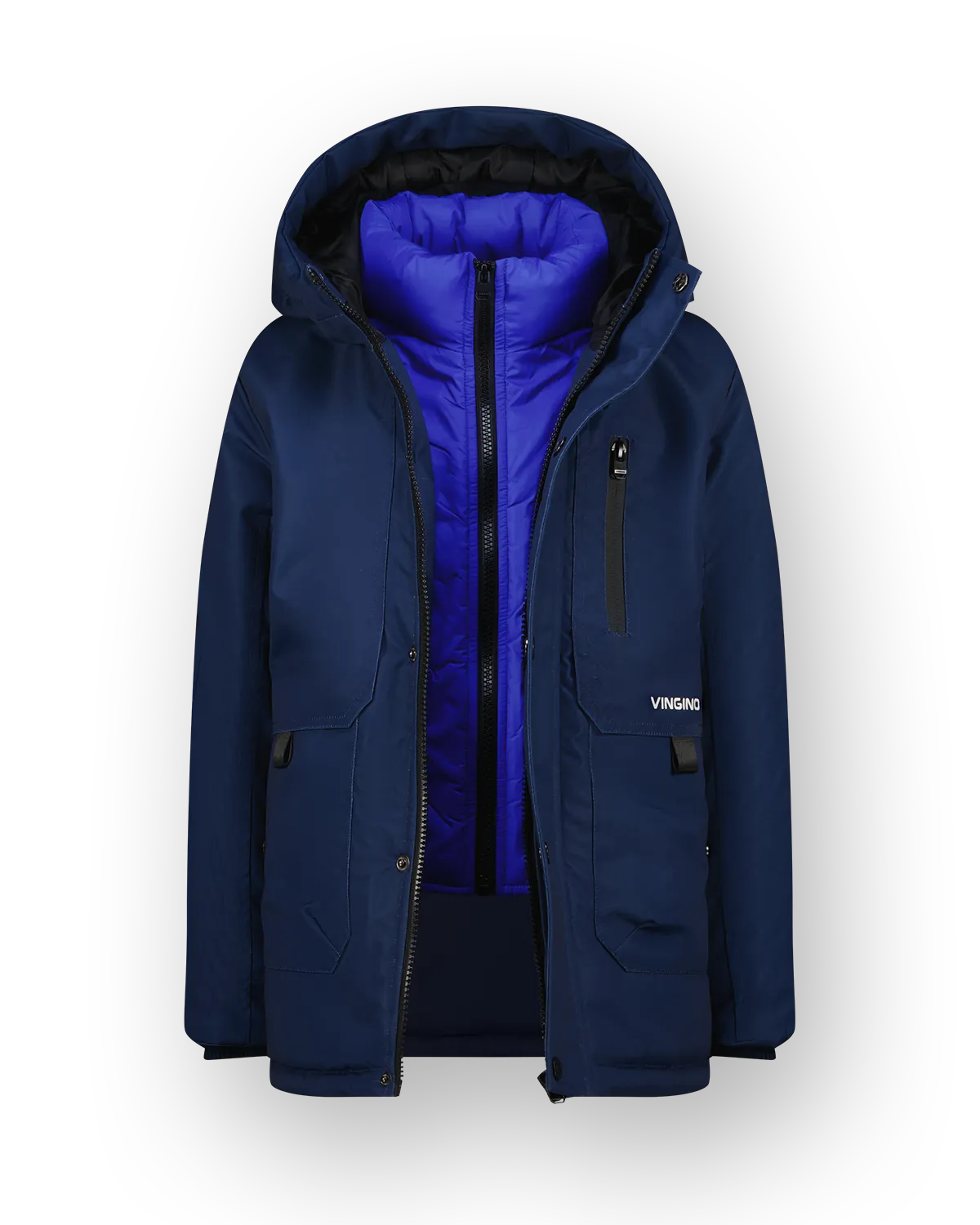 Boys Long Jacket Tharpa | Blue