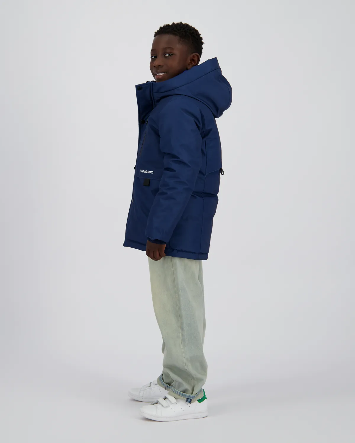 Boys Long Jacket Tharpa | Blue