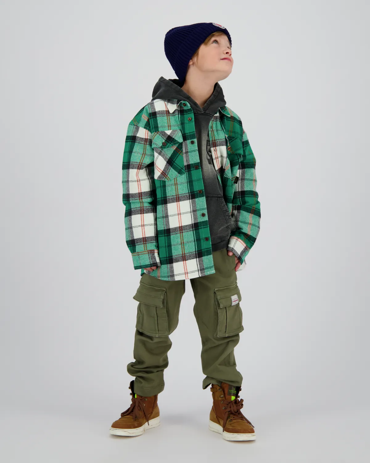 Jongens Shirt Lyno | Groen