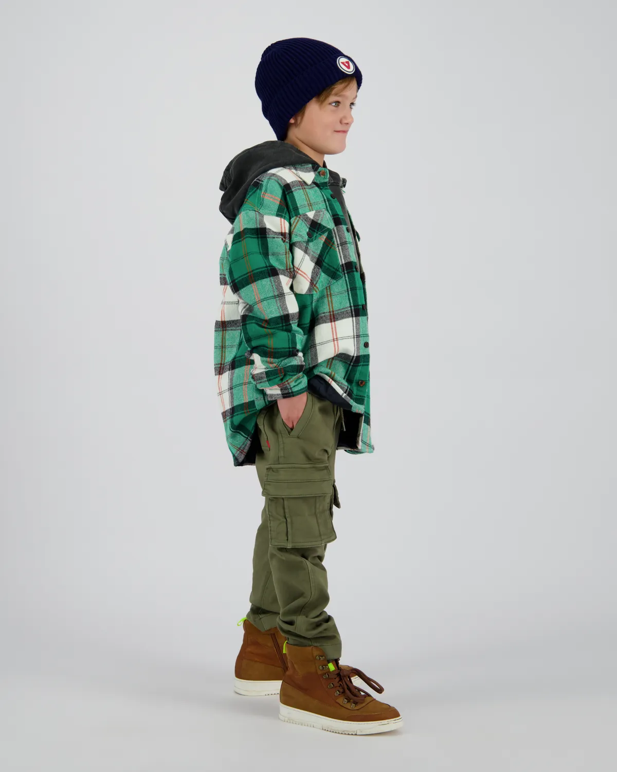 Jongens Shirt Lyno | Groen