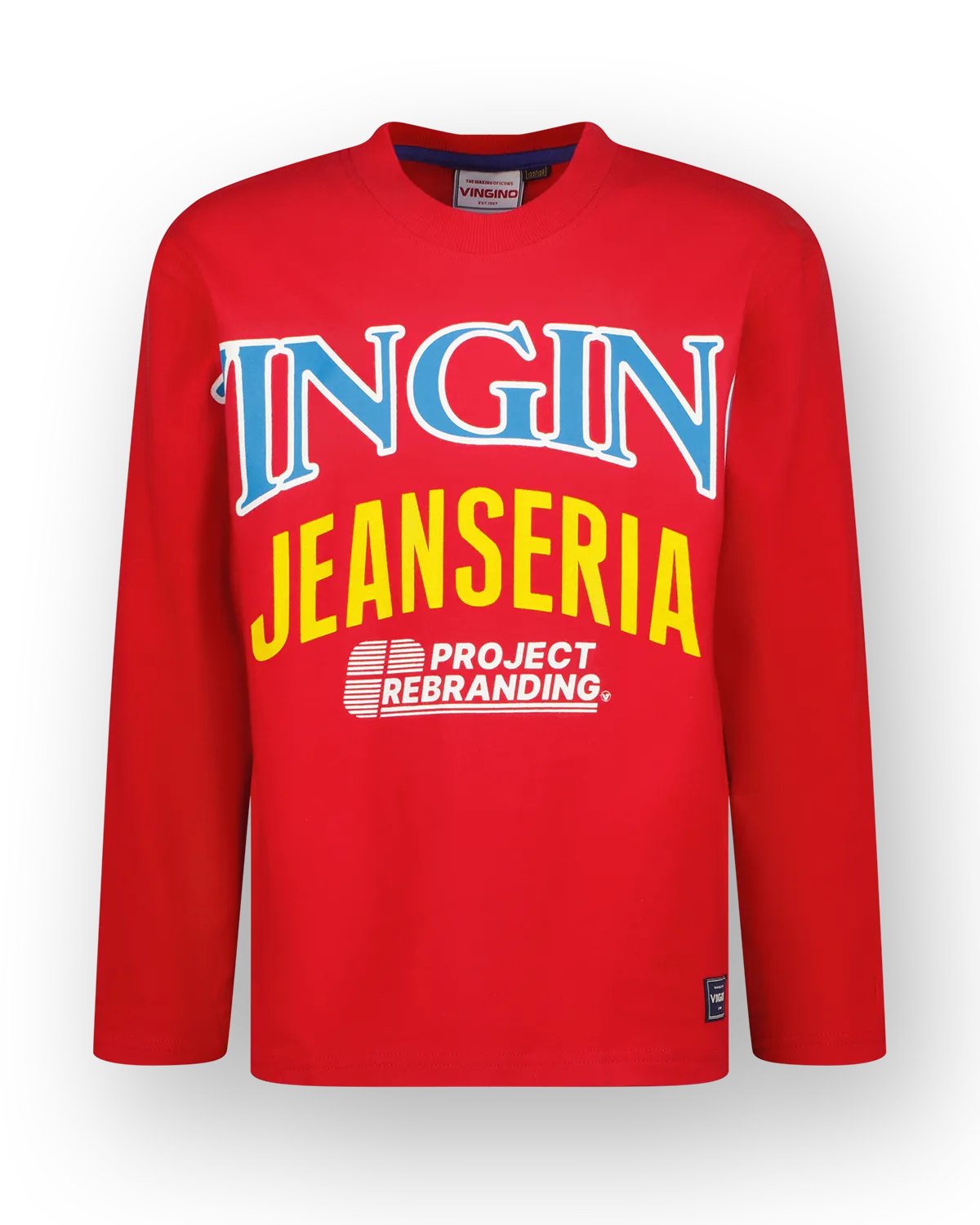 Jongens Longsleeve T-shirt Host | Rood