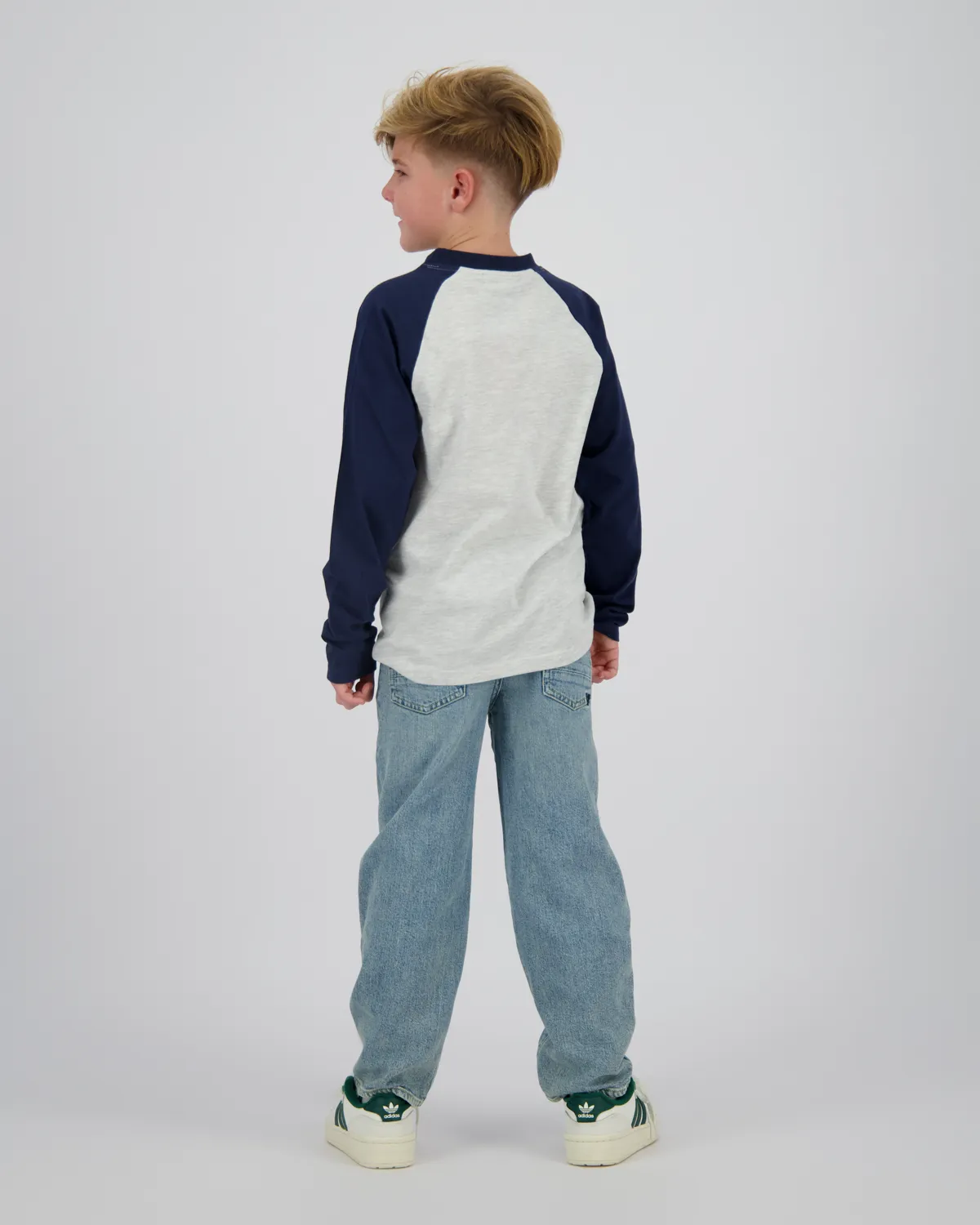 Jongens T-shirt Haruto | Grijs