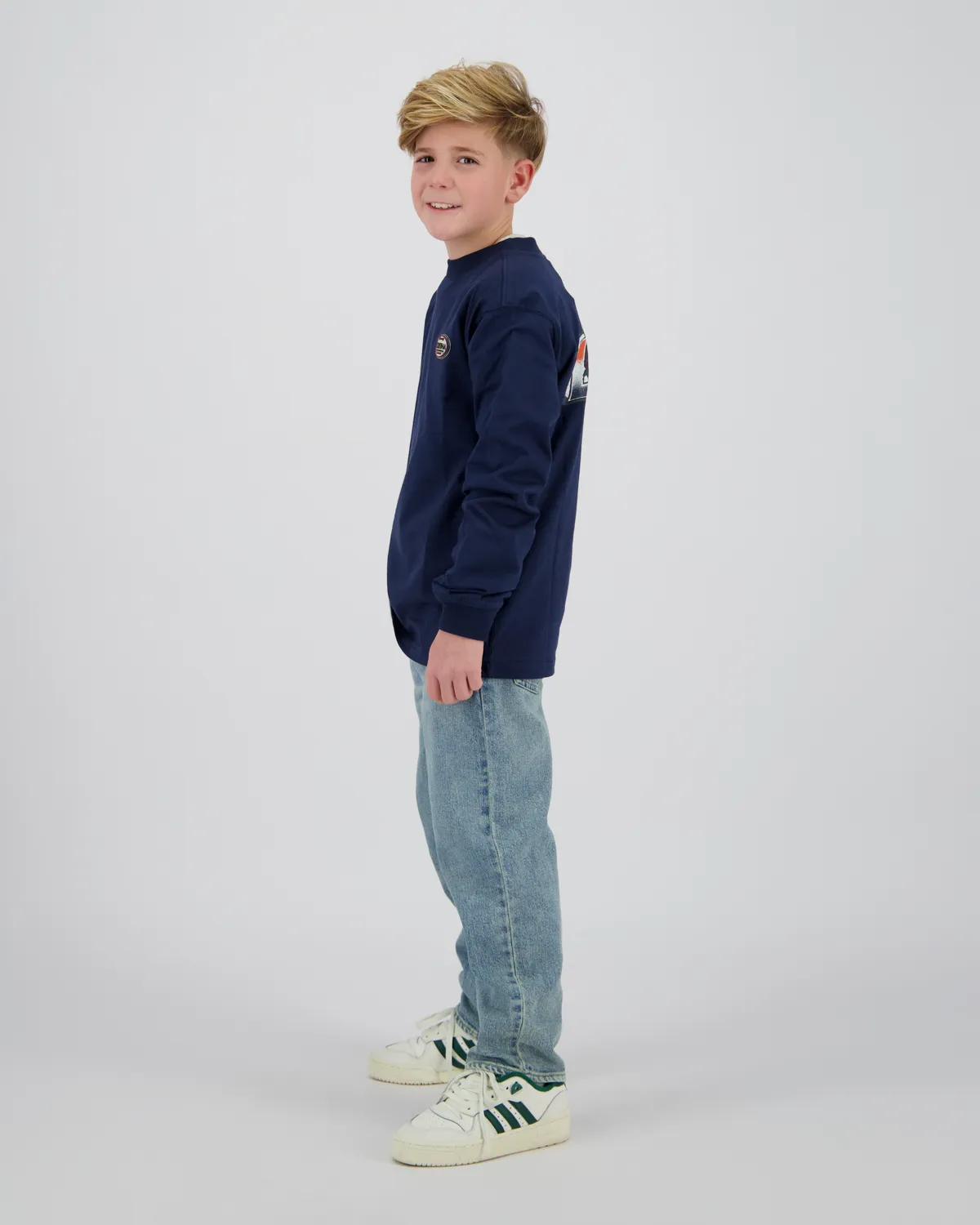 Jongens Oversized T-shirt Hezron | Blauw