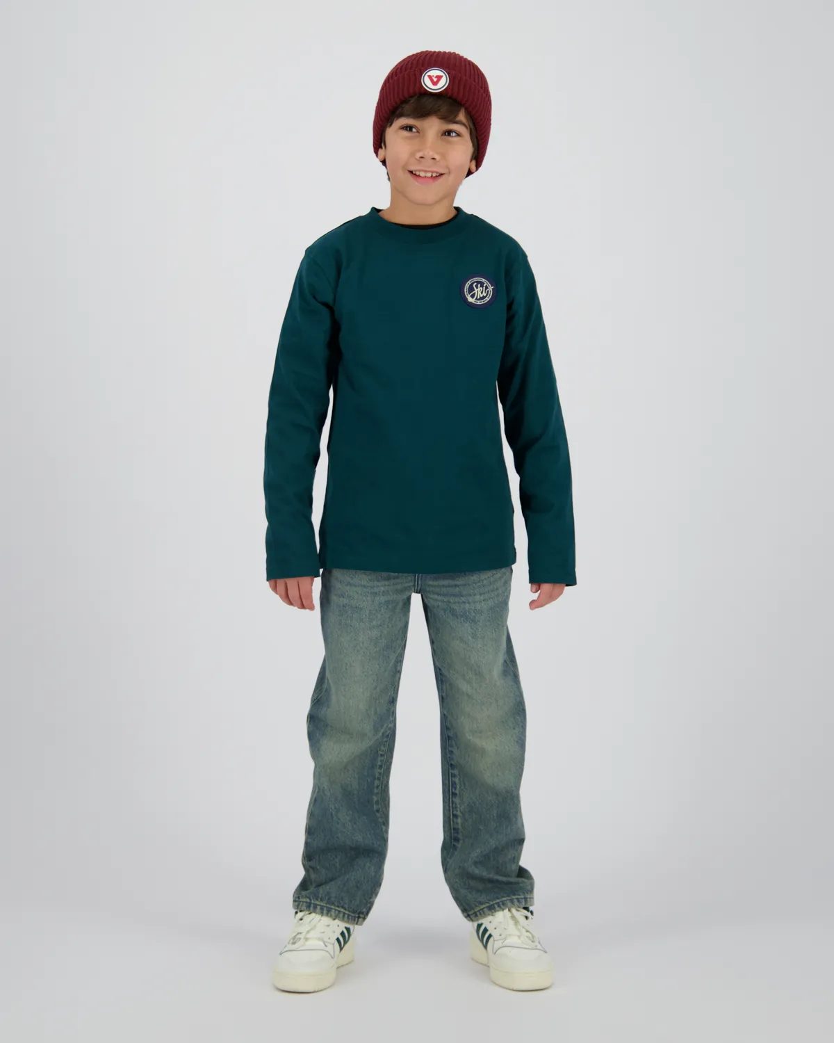 Jongens T-shirt Halpen | Groen