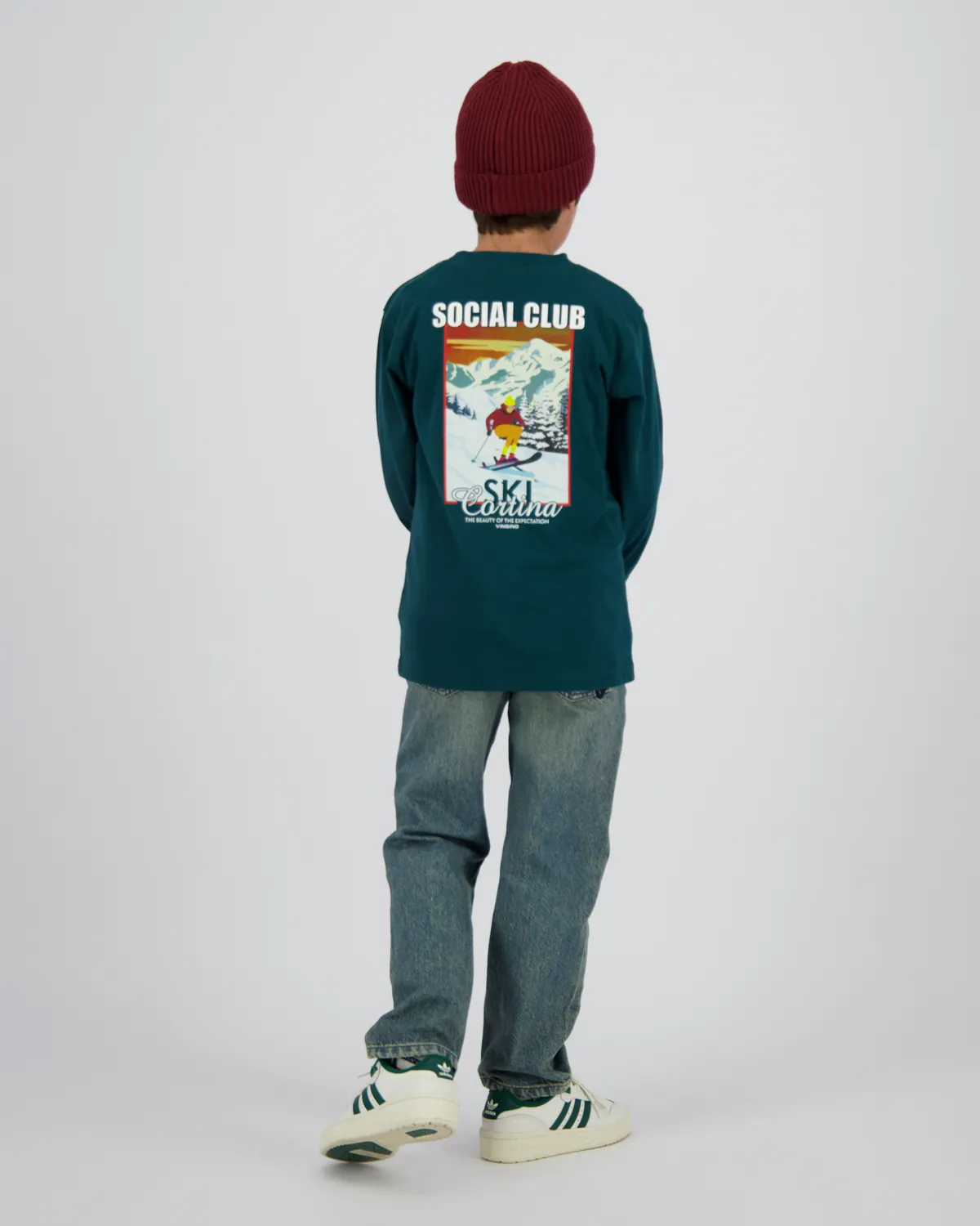 Jongens T-shirt Halpen | Groen