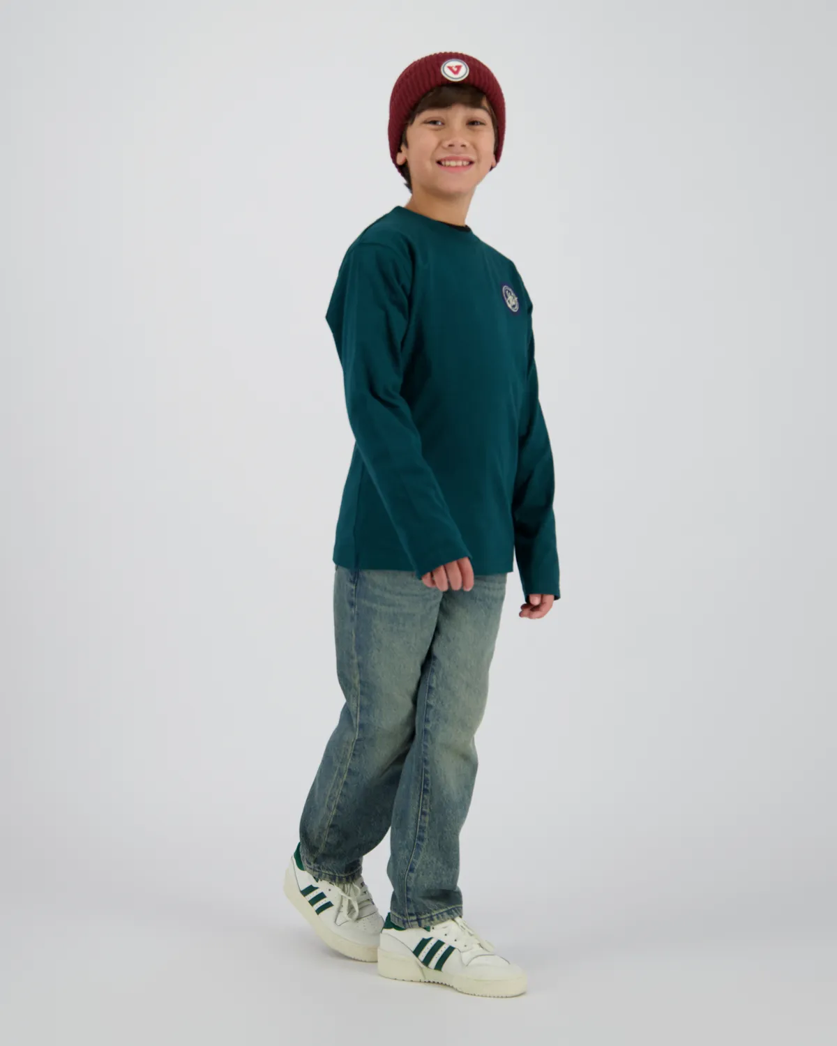 Jongens T-shirt Halpen | Groen