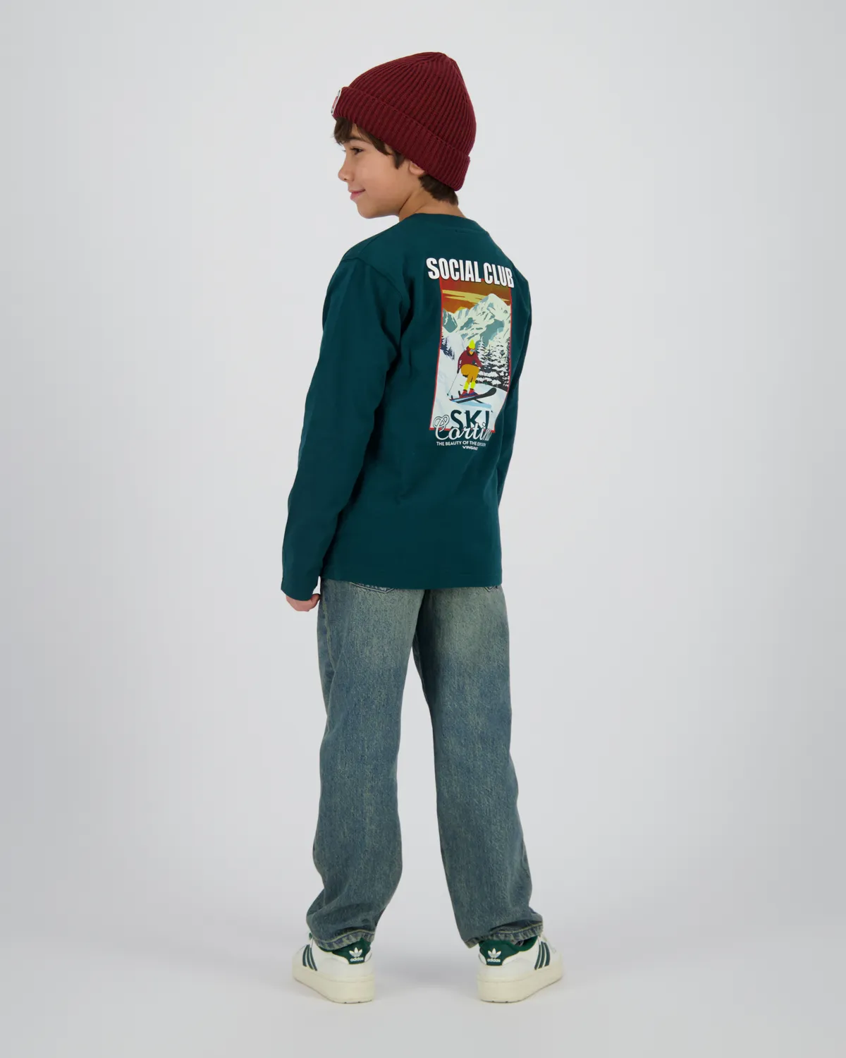 Jongens T-shirt Halpen | Groen