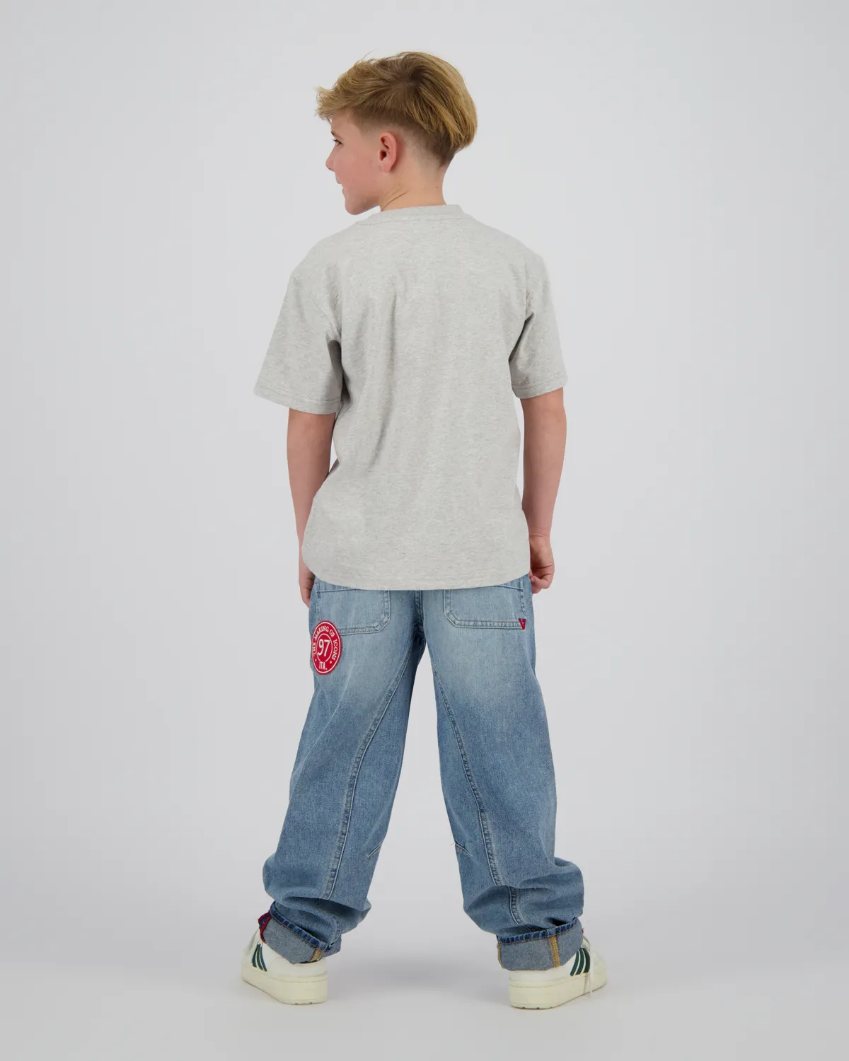 Jongens Oversized T-shirt Hacia | Grijs