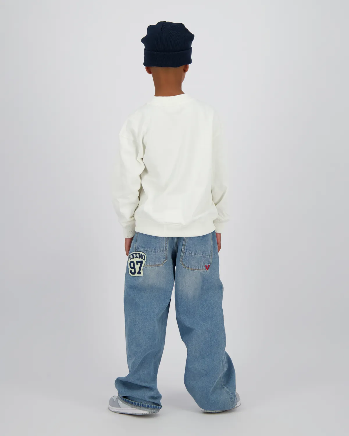 Jongens Sweater Nare | Wit