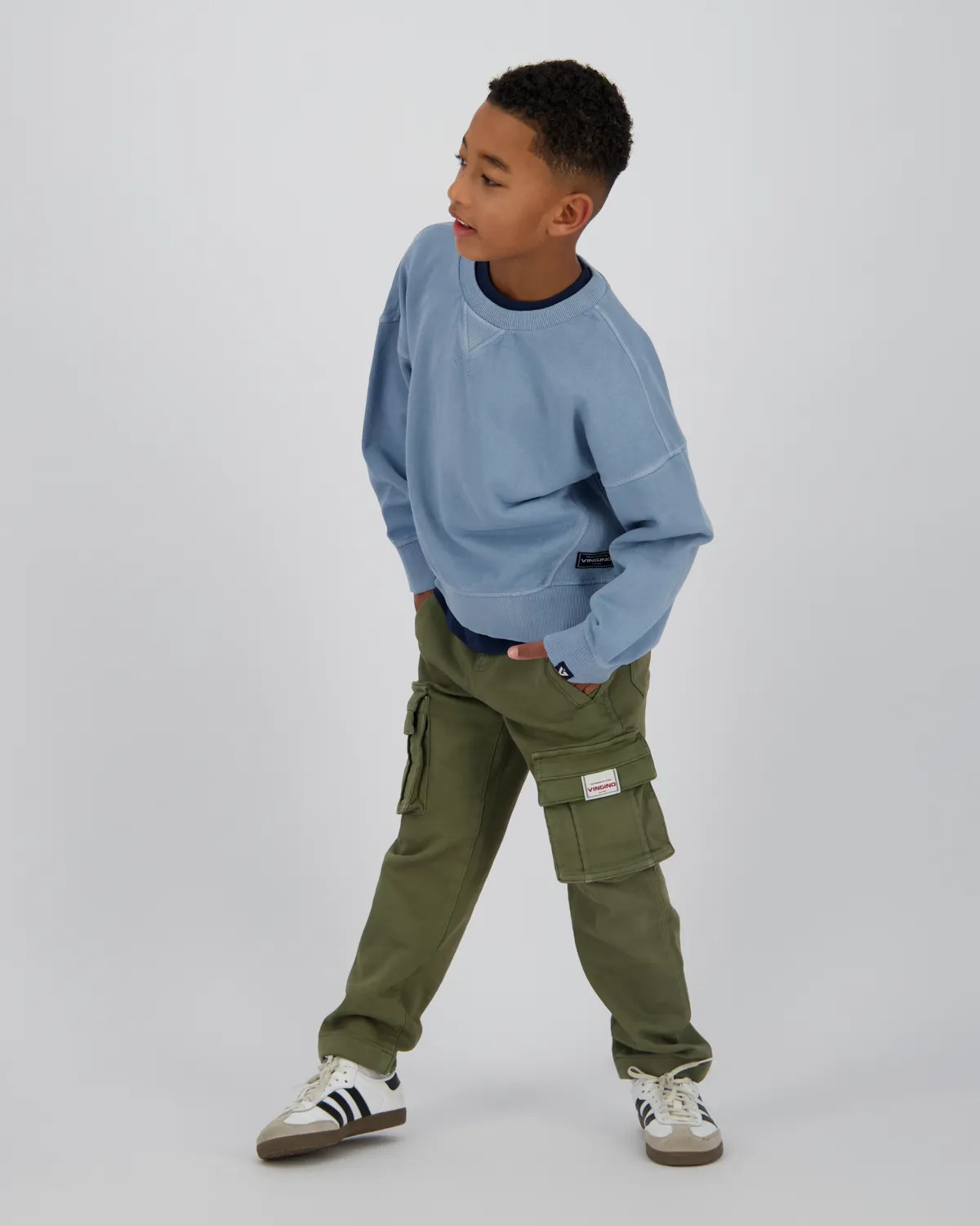 Jongens Sweater Niksa | Blauw