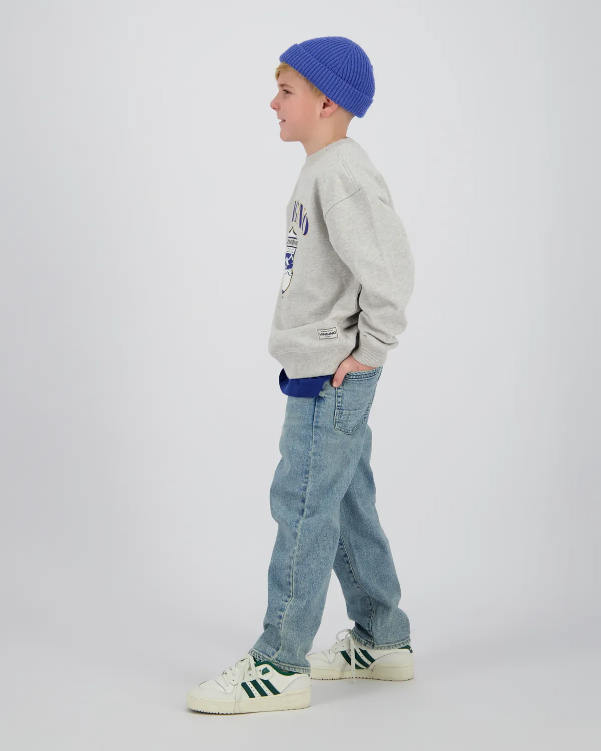 Jongens Sweater Nuri | Grijs