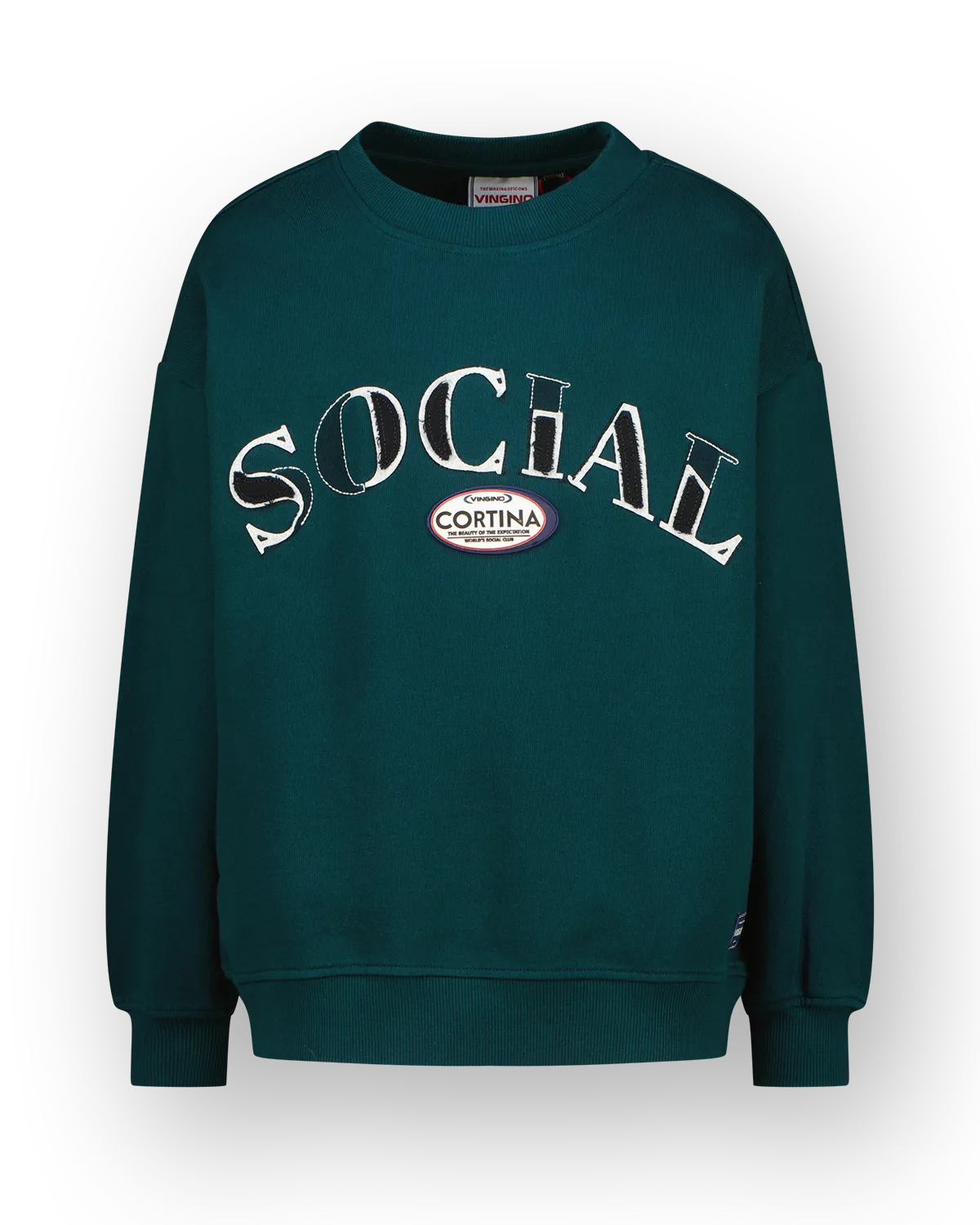 Jongens Sweater Novan | Groen