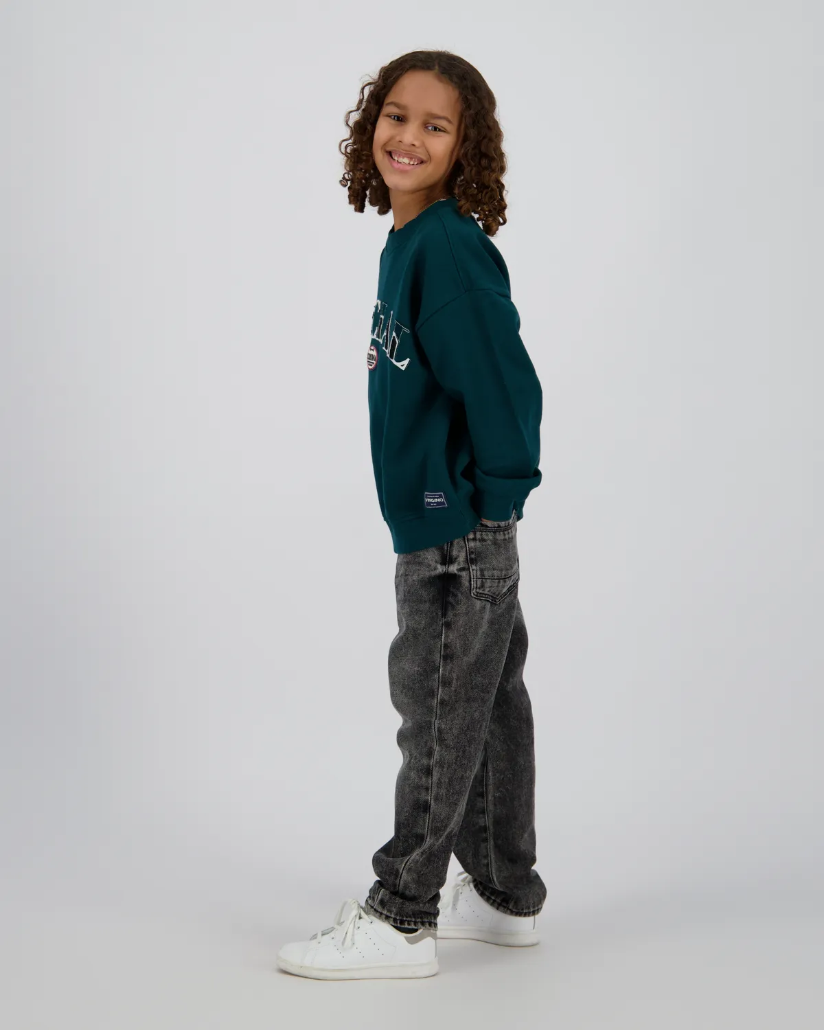 Jongens Sweater Novan | Groen