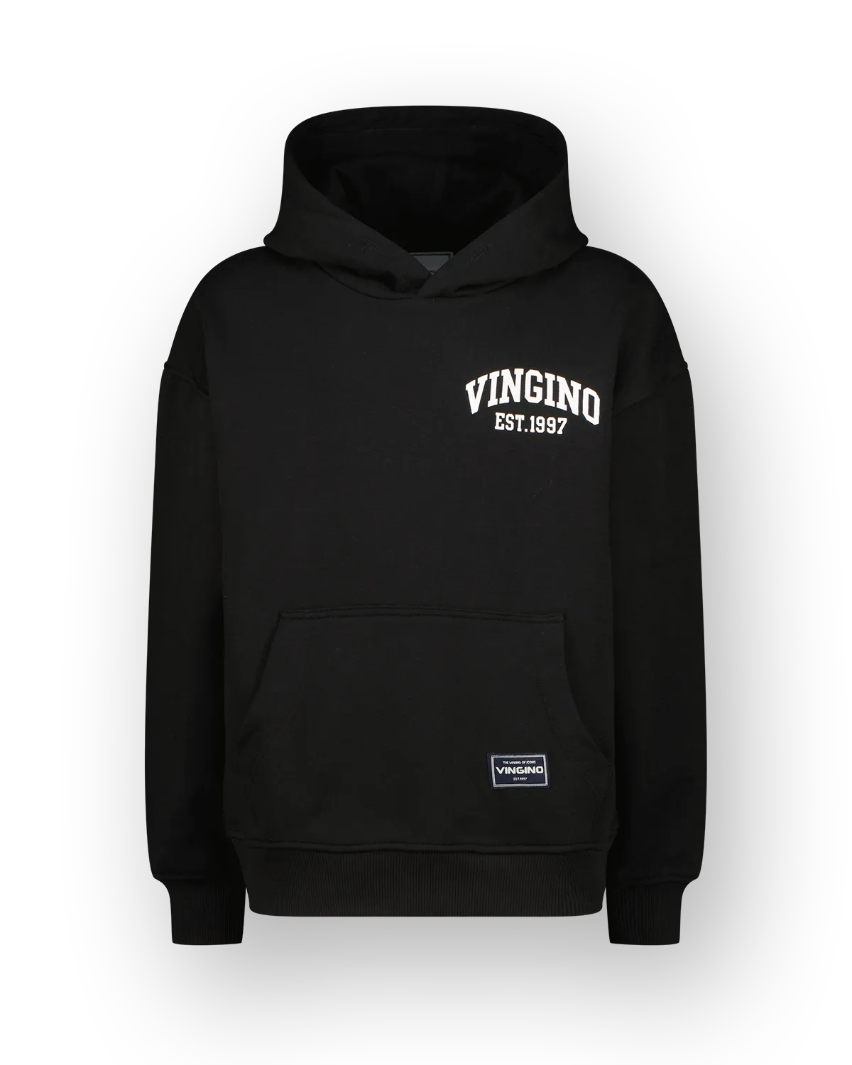 Jongens Sweater Icon-hoody | Zwart