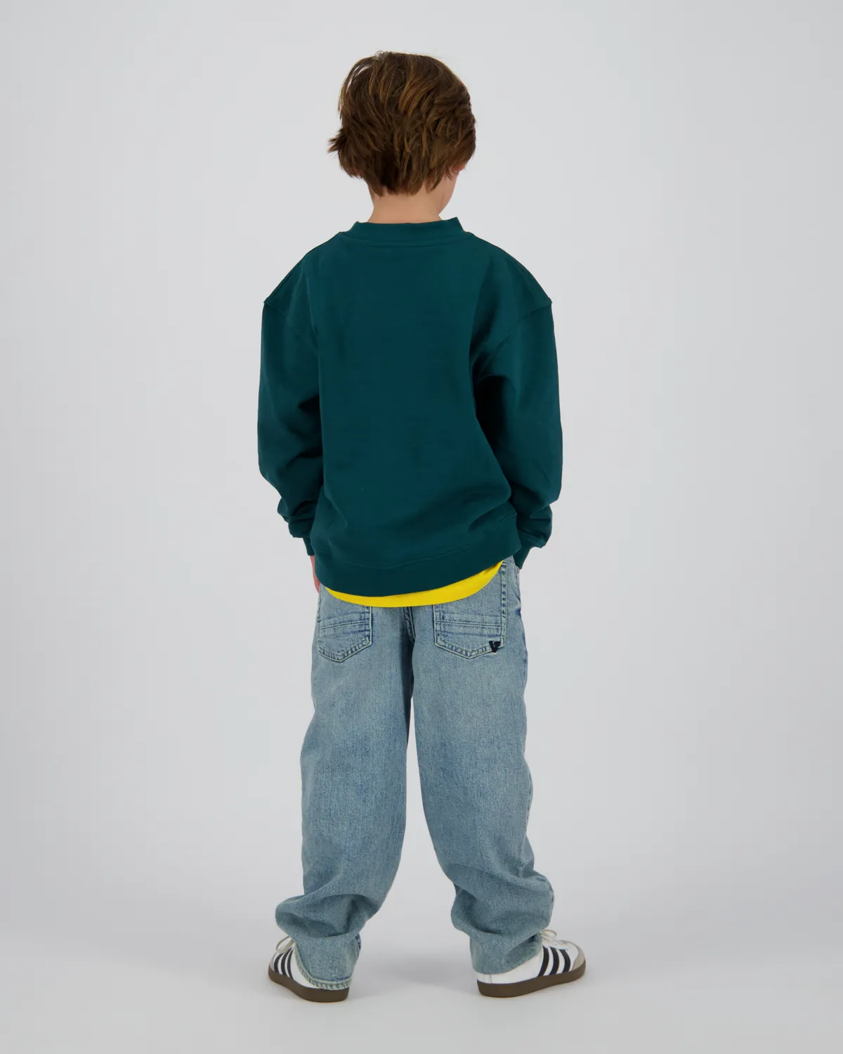 Jongens Sweater Icon-crew | Groen