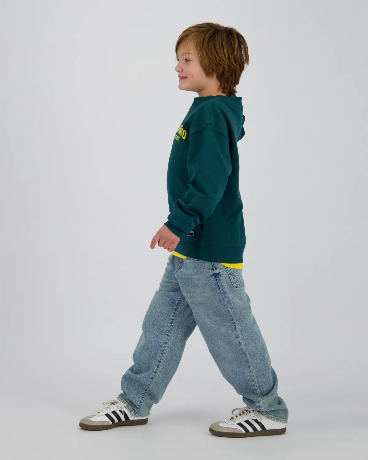 Jongens Sweater Icon-crew | Groen