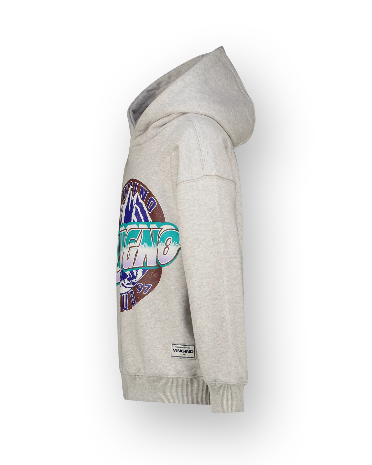 Jongens Hoodie Noldi | Grijs