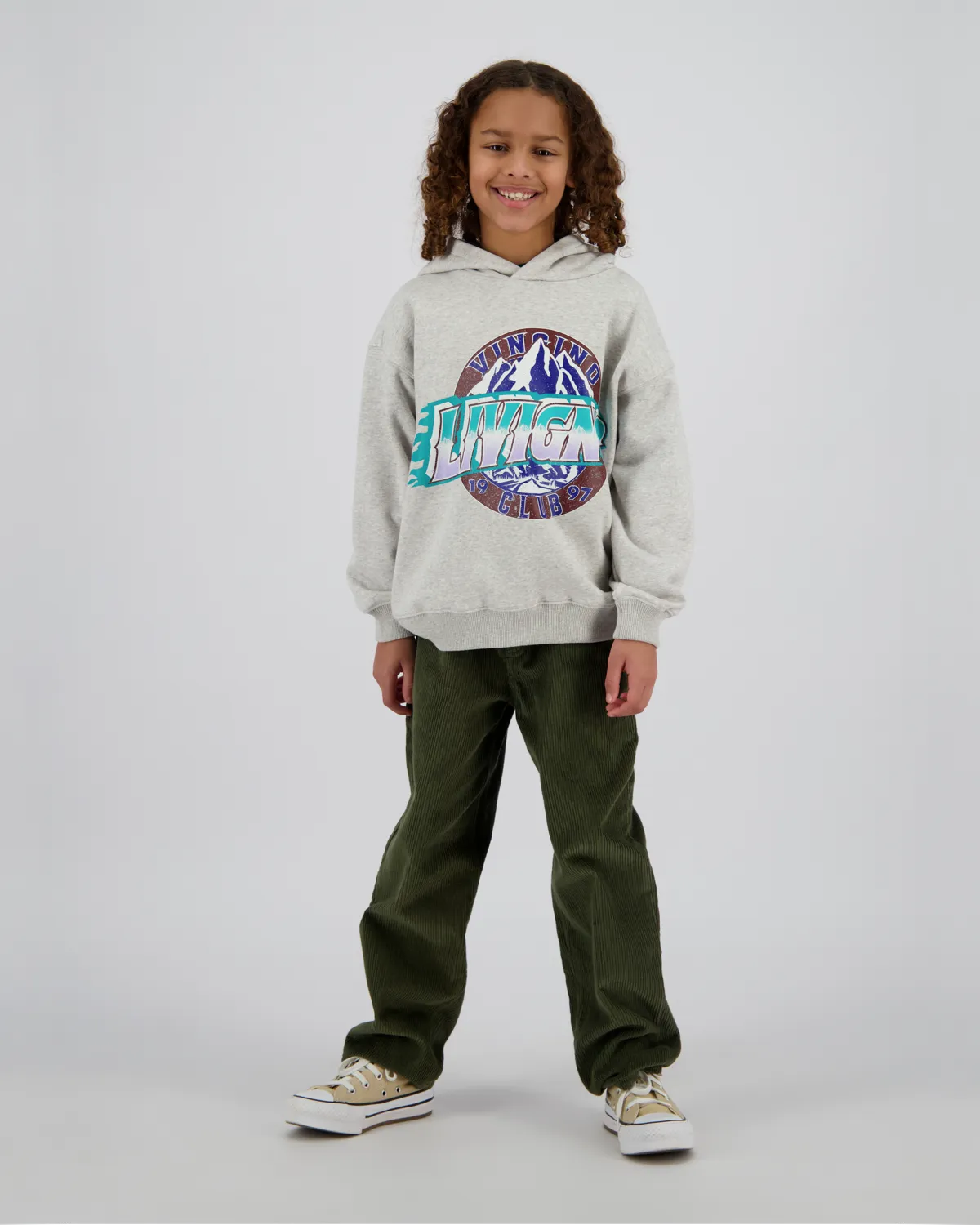 Jongens Hoodie Noldi | Grijs