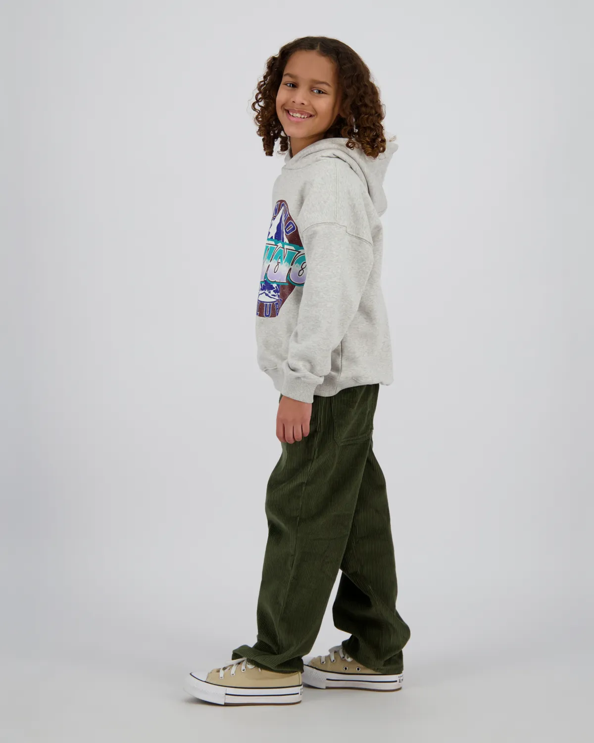 Jongens Hoodie Noldi | Grijs