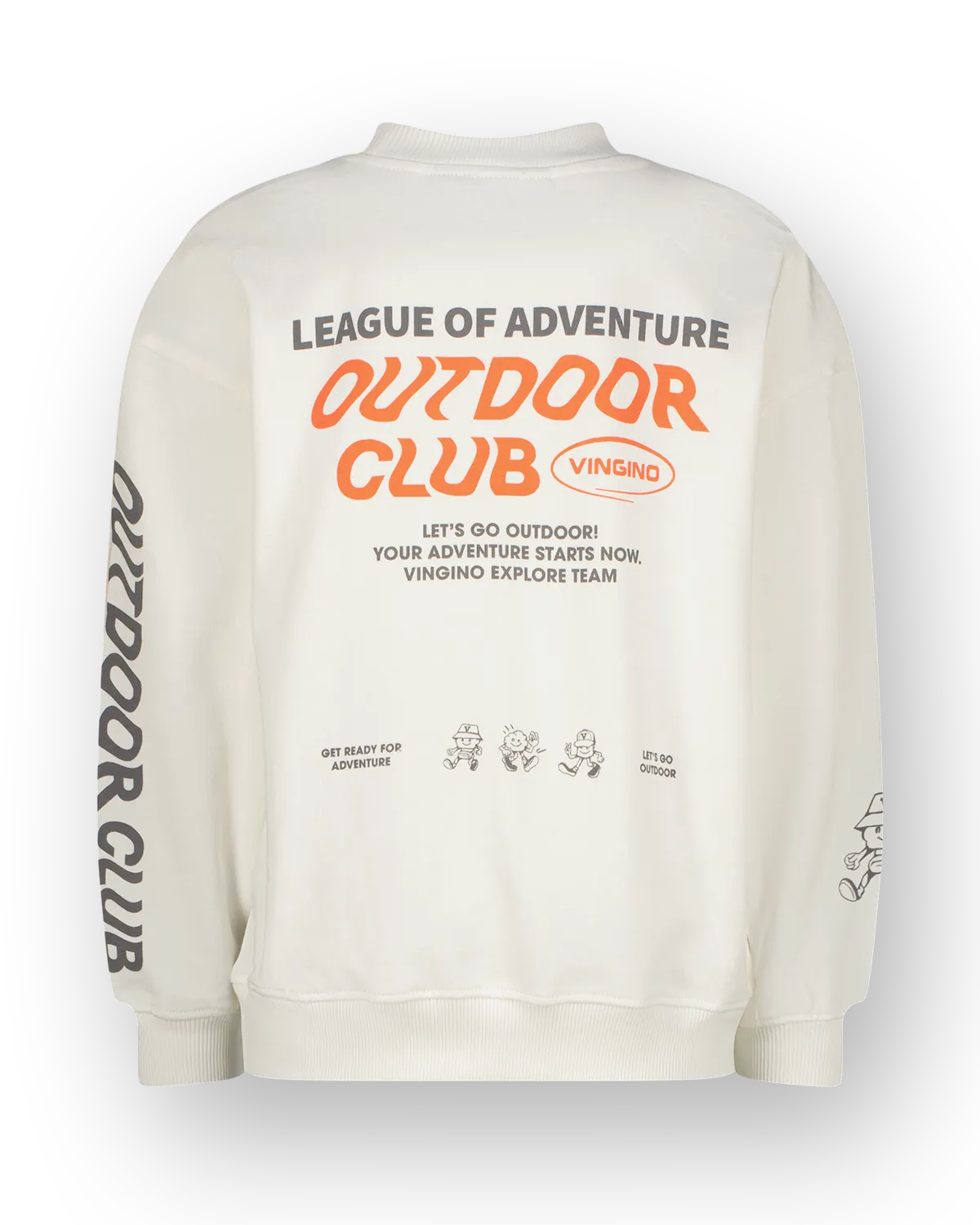 Jongens Sweater Njord | Wit