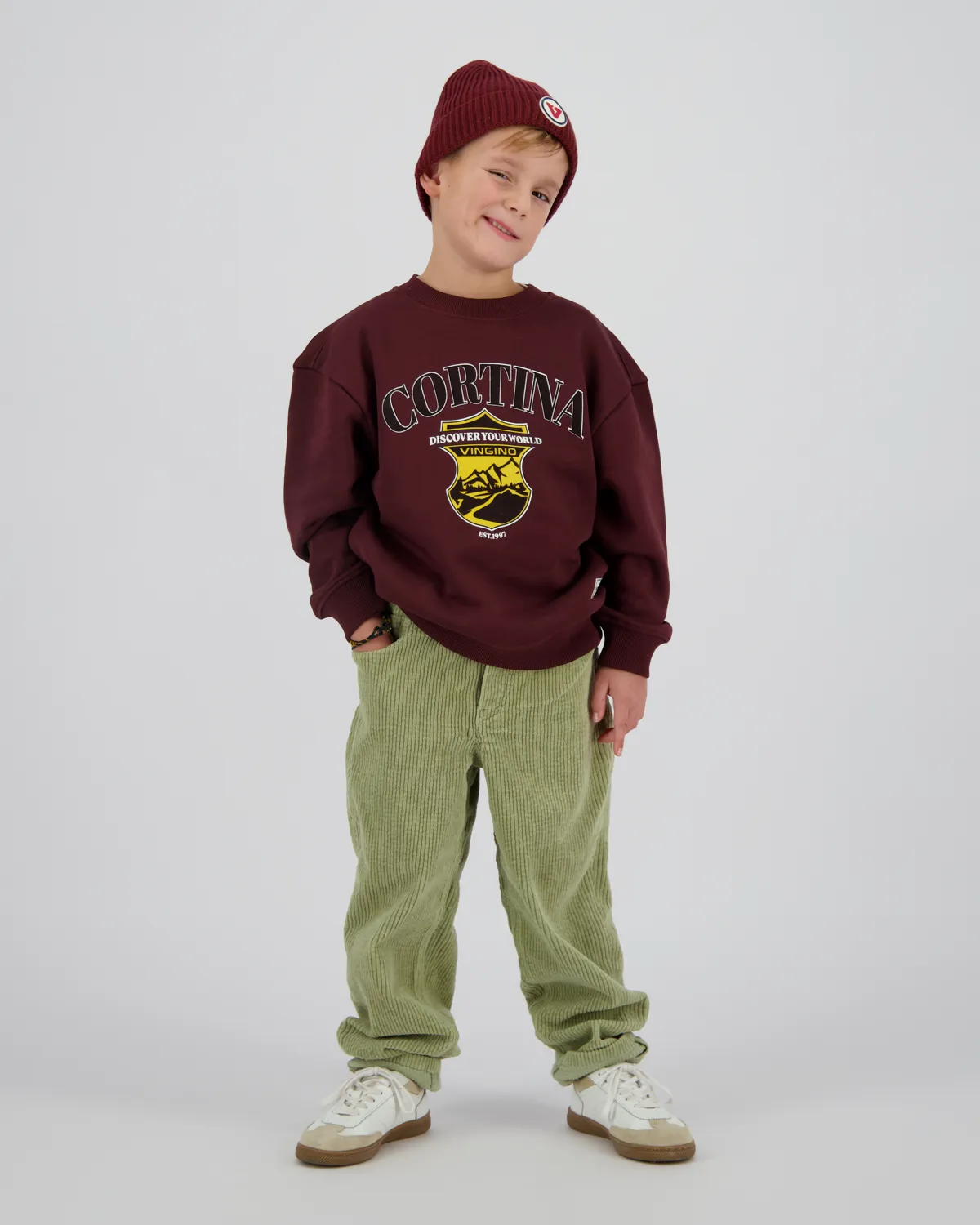 Boys Baggy Pants Sil | Sand