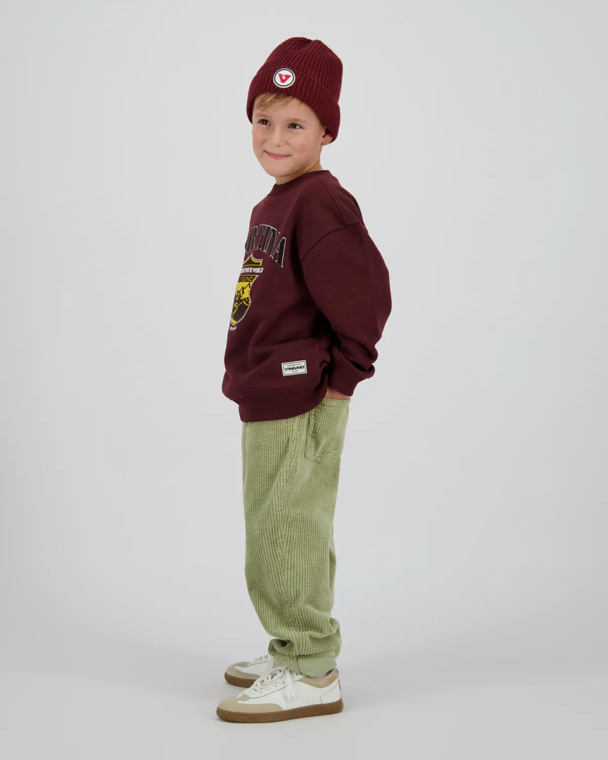 Boys Baggy Pants Sil | Sand