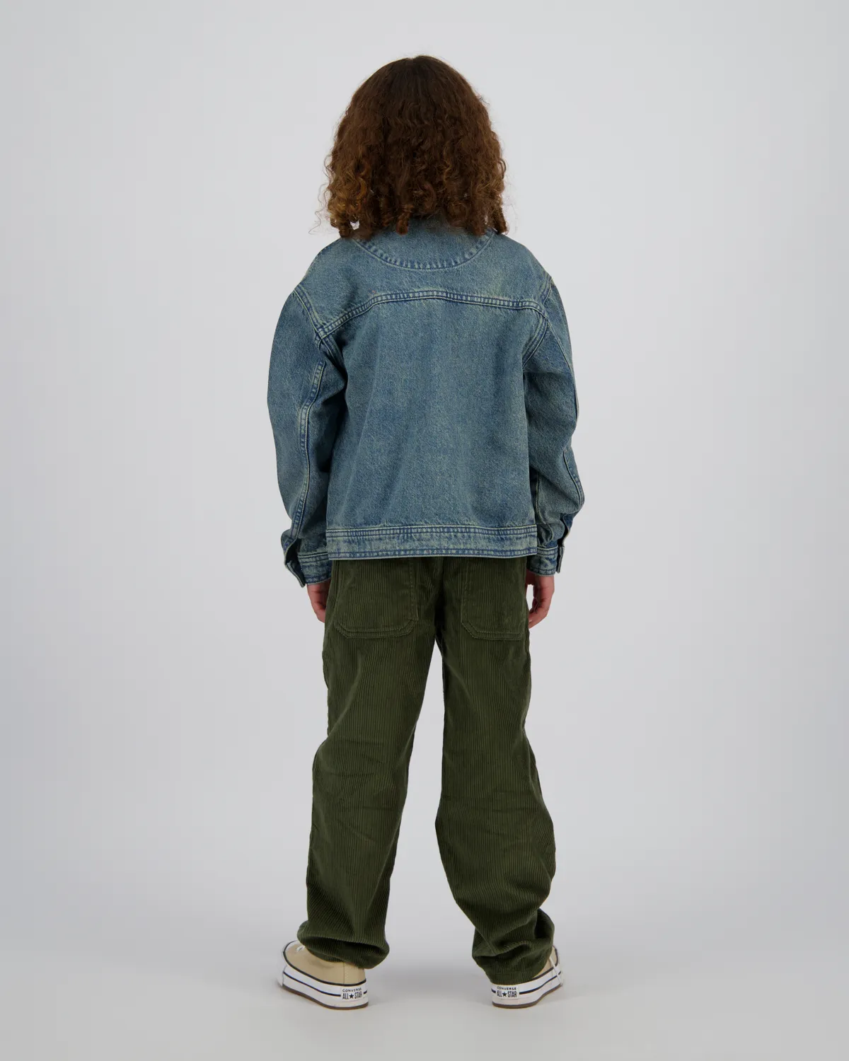 Boys Baggy Pants Sil | Green
