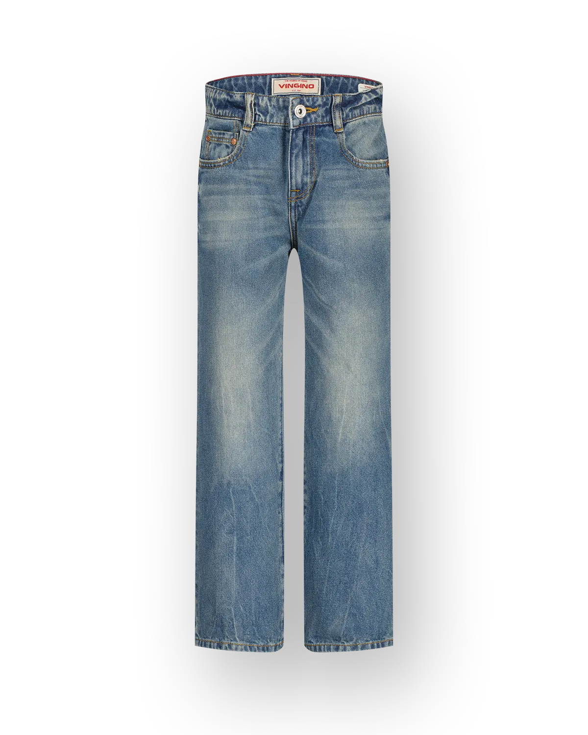 Jongens Relaxed Jeans Gino | Blauw