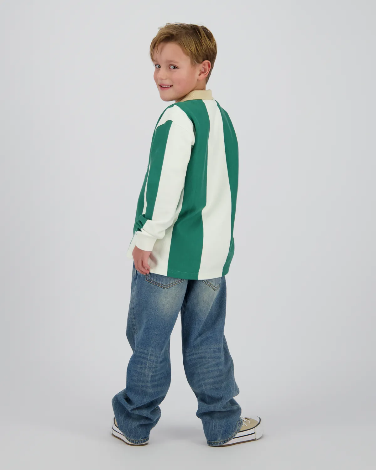 Jongens Relaxed Jeans Gino | Blauw