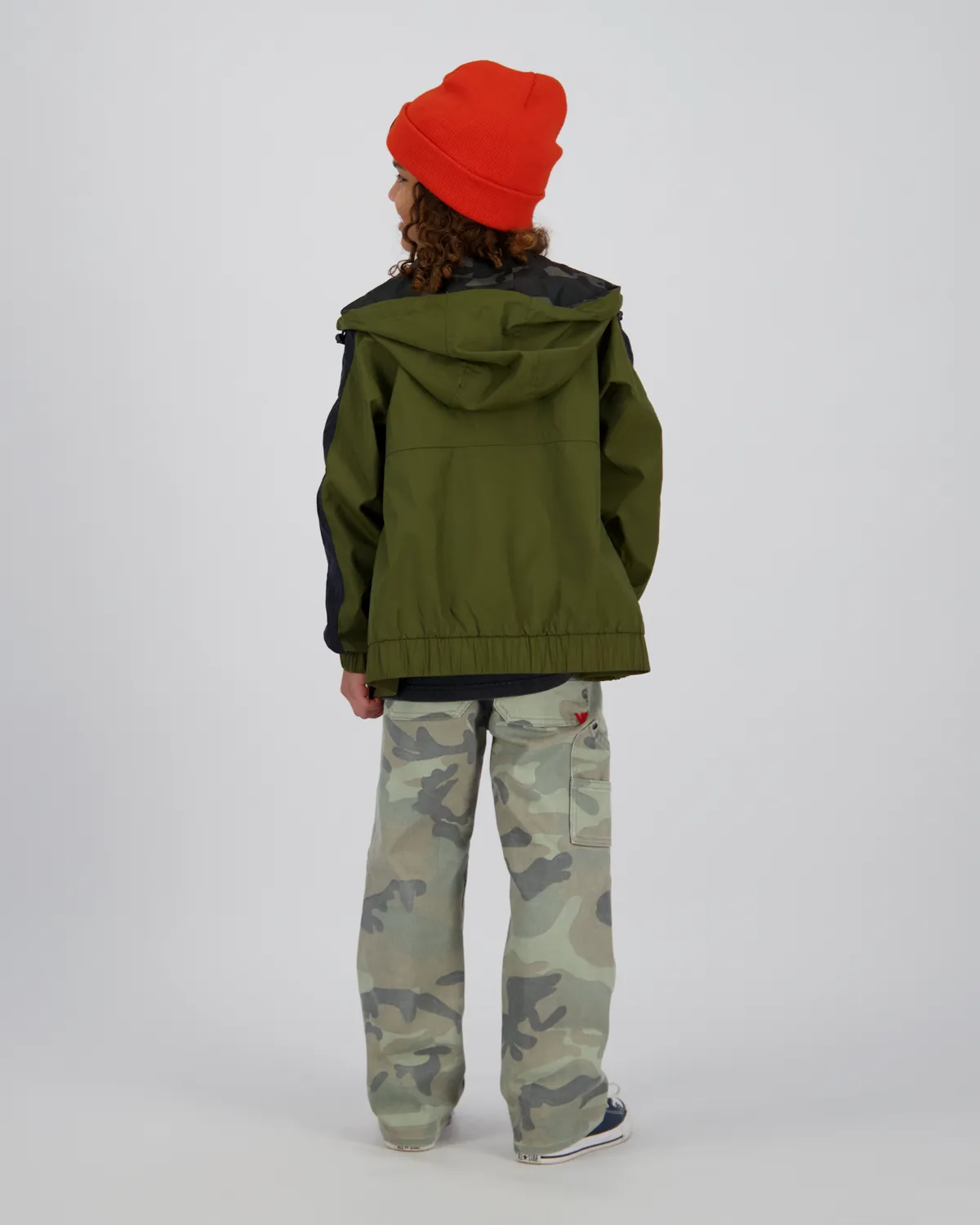 Boys Relaxed Jeans Gino camo worker | Green