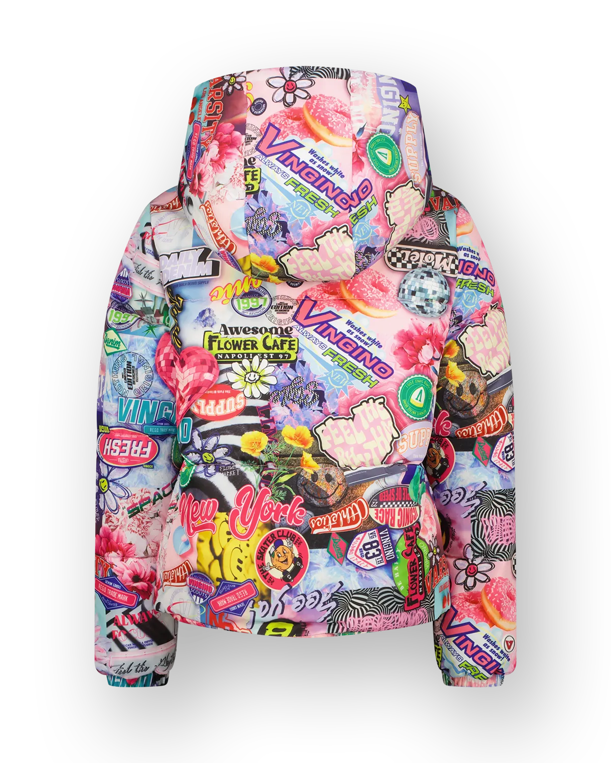 Girls Hooded Jacket Tigelle | Pink
