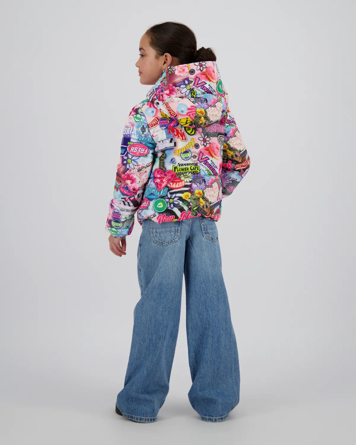 Girls Hooded Jacket Tigelle | Pink