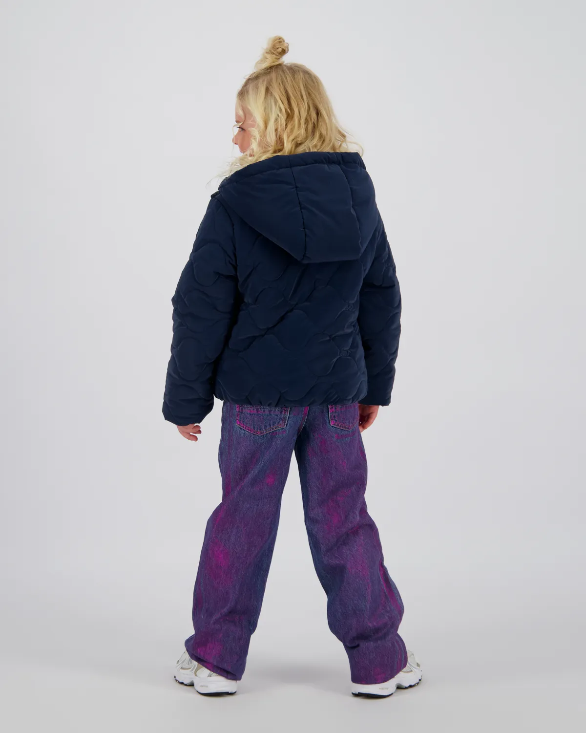 Girls Hooded Jacket Tanije | Blue