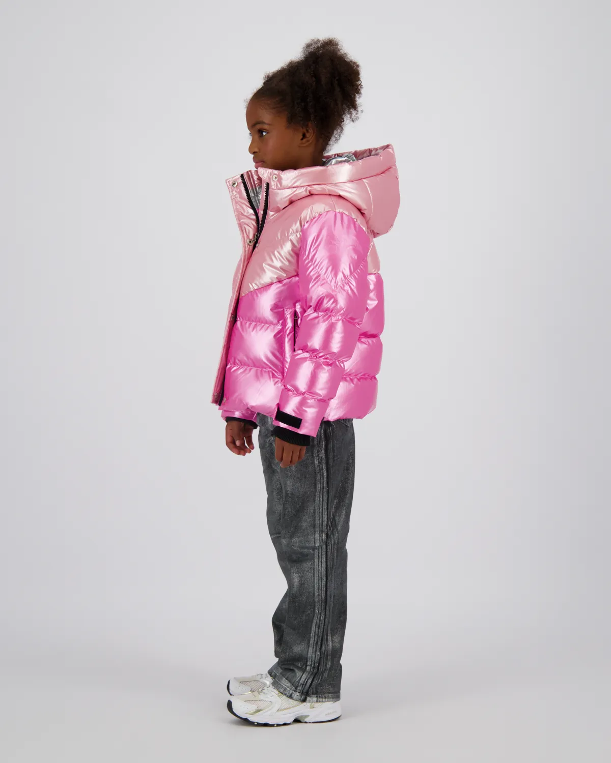 Girls Hooded Jacket Toly | Black