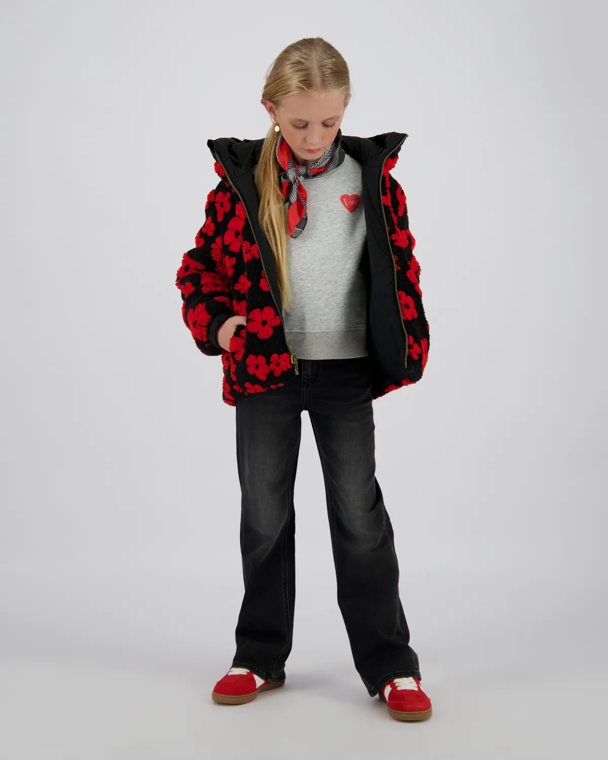 Girls Jacket Tara | Black