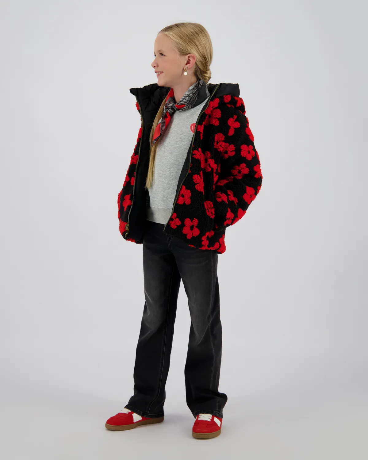 Girls Jacket Tara | Black