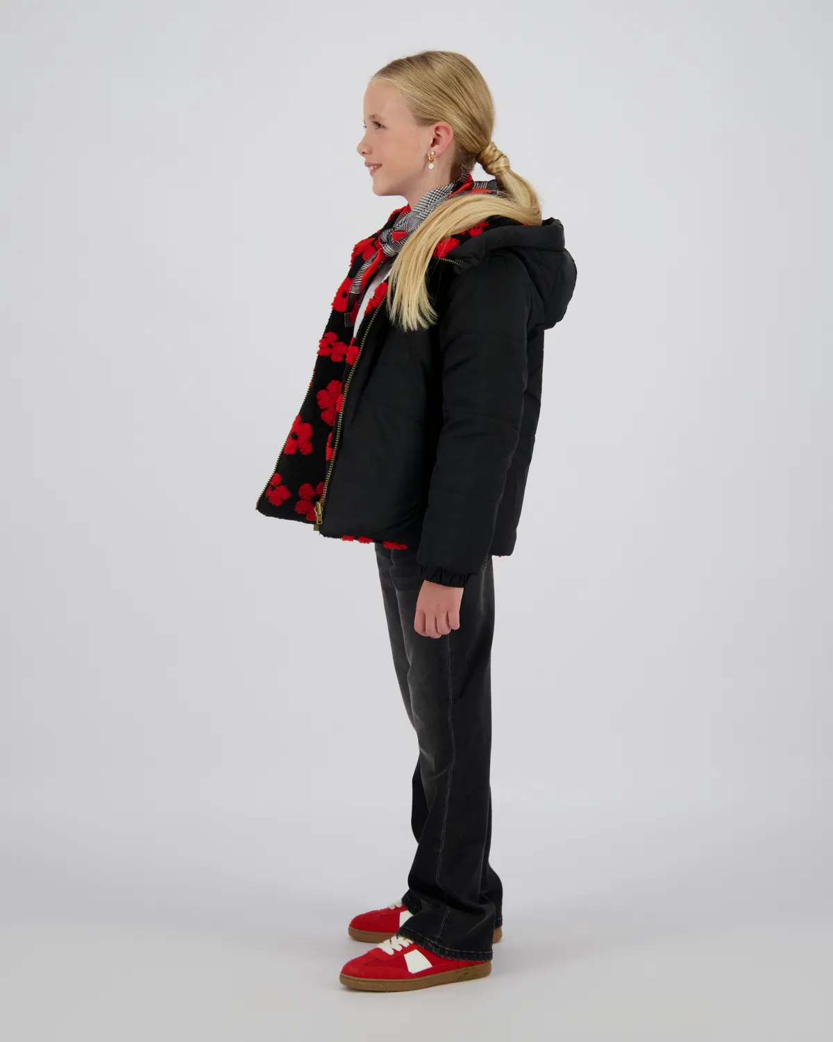 Girls Jacket Tara | Black