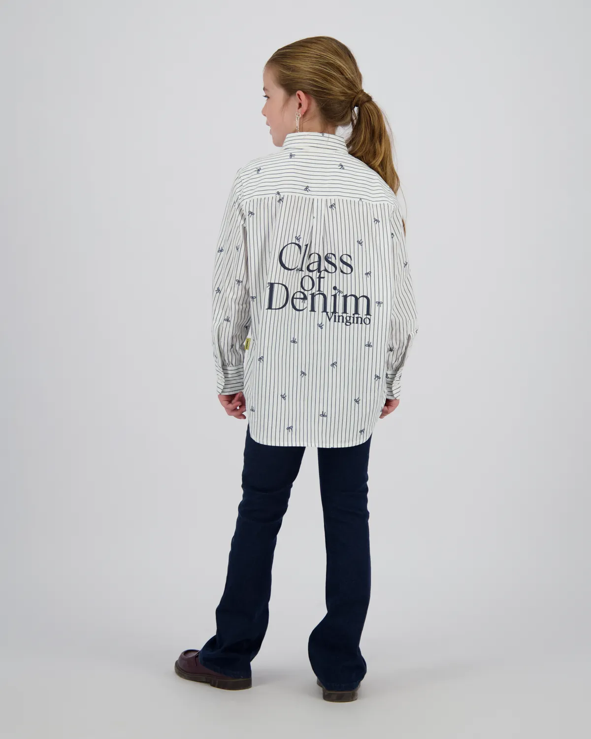 Girls Blouse Loranda | White