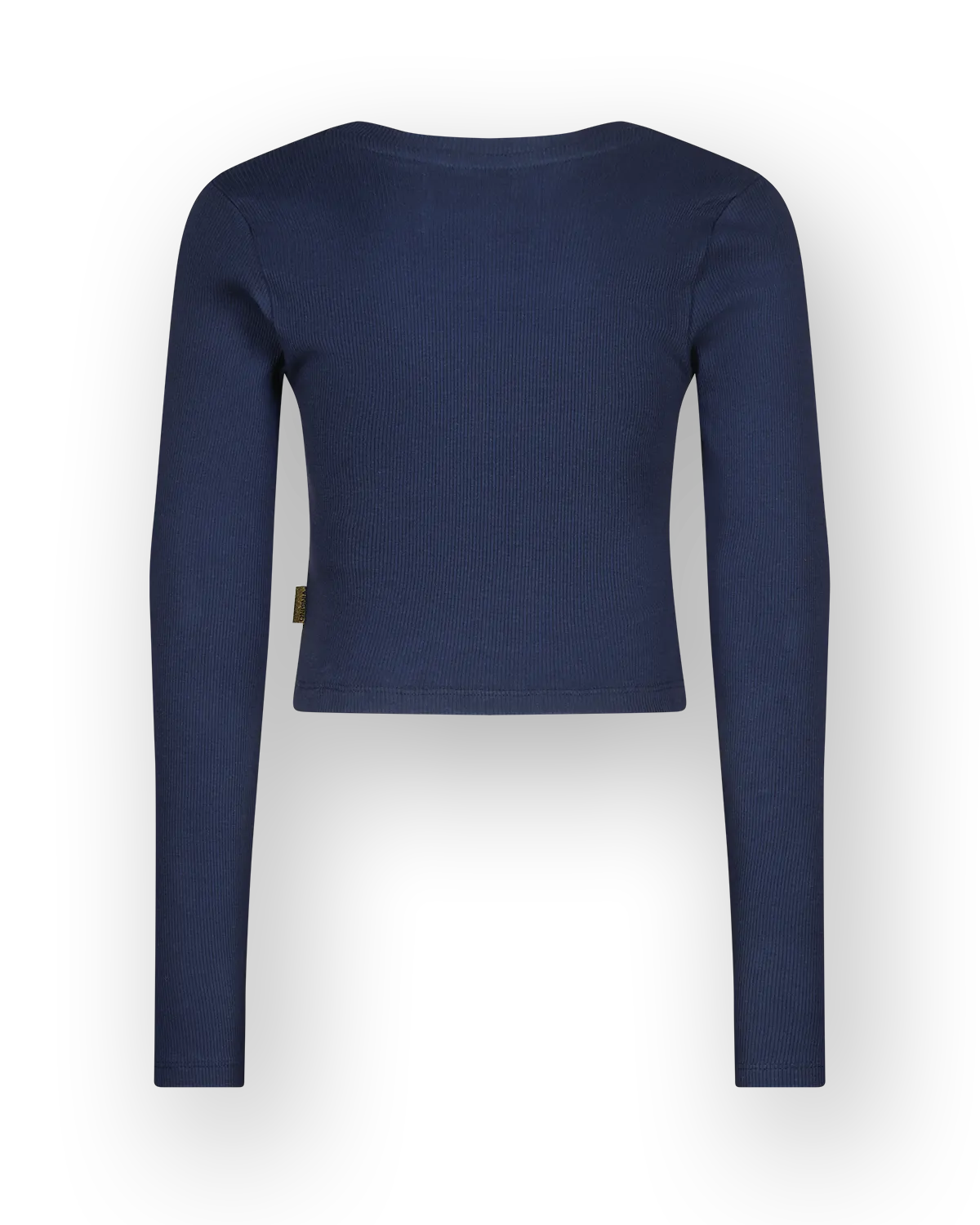 T-shirt Basic crop rib top