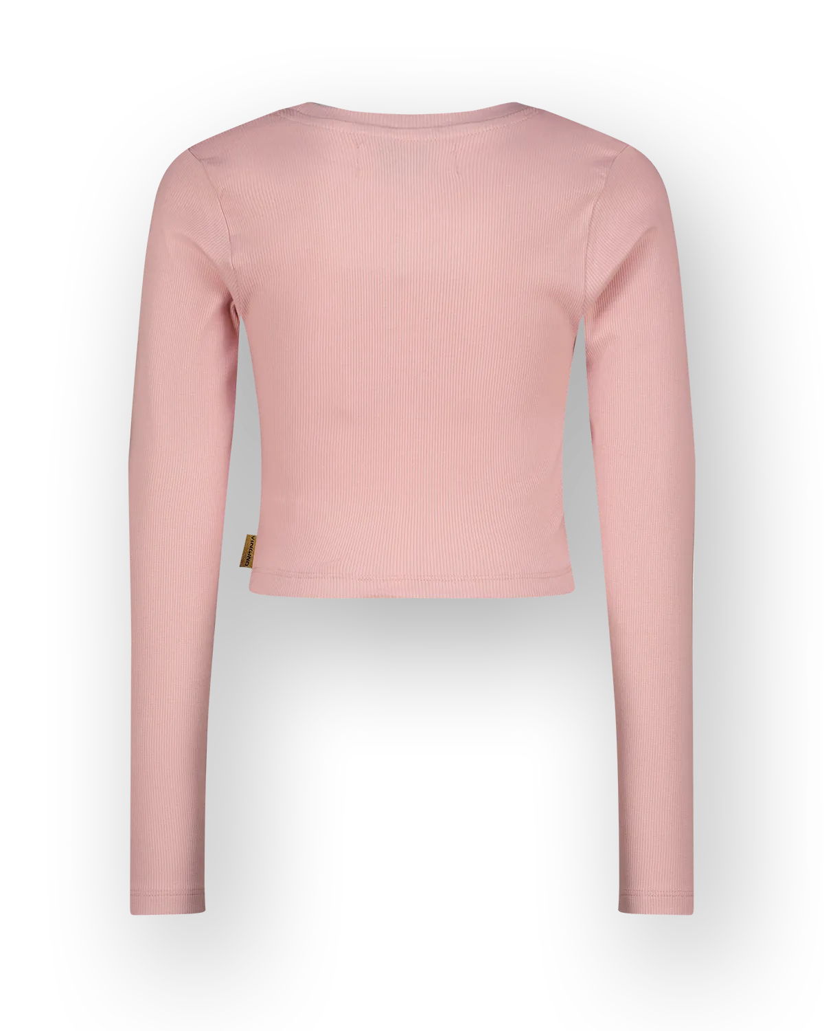 T-shirt Basic crop rib top